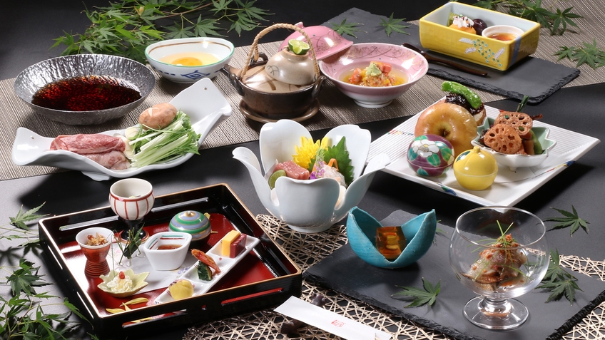 【グレードアップ】地元素材と京懐石 小川懐石【1泊2食】