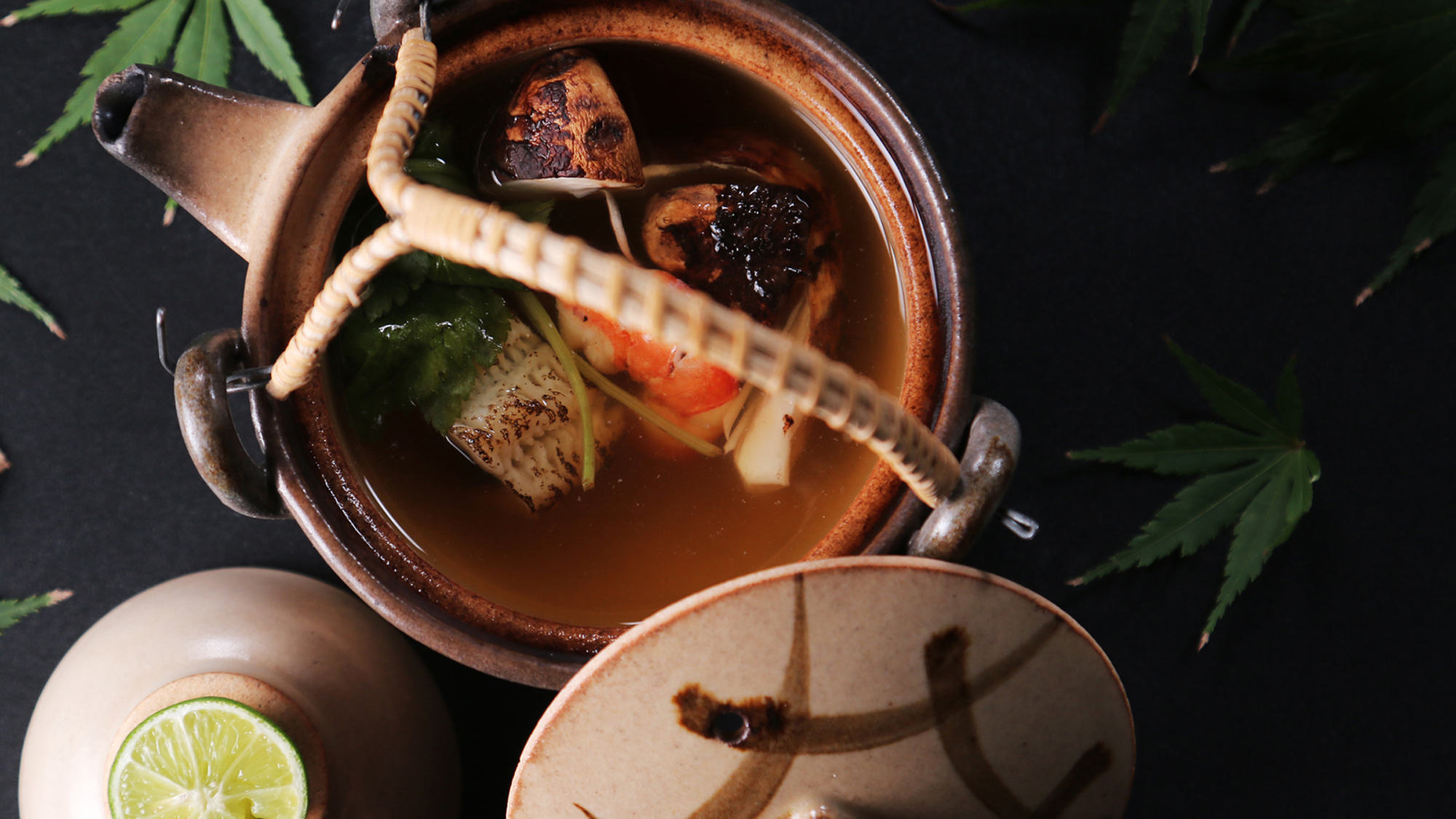 【おまかせ懐石】グレードアップ◆小川荘の土瓶蒸し