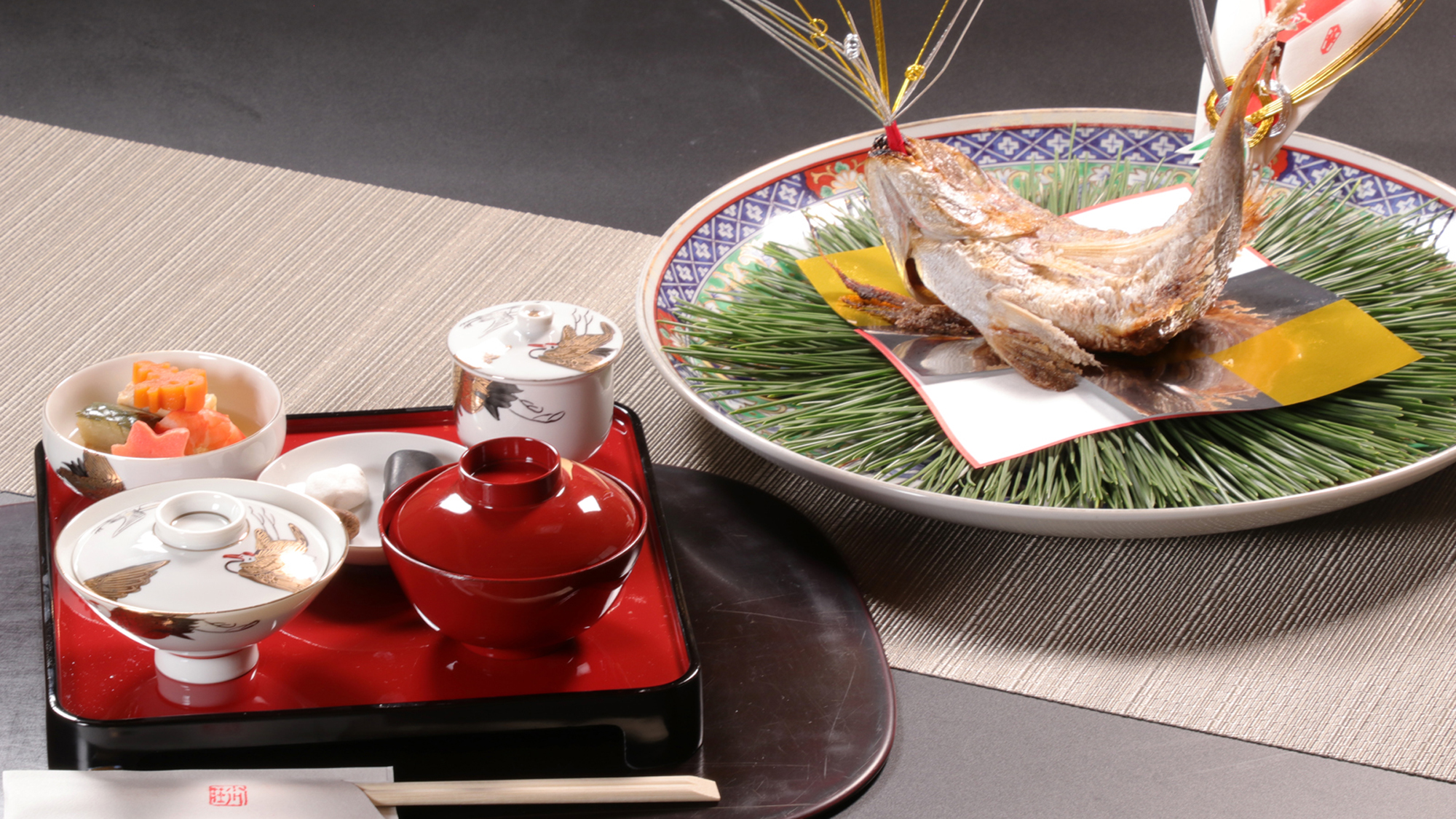 お食い初め◆華やかな料理でお祝いします