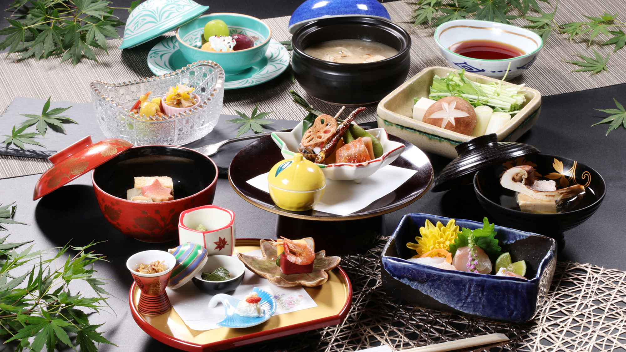 【おまかせ懐石】スタンダード◆地元の旬の食材を使った料理