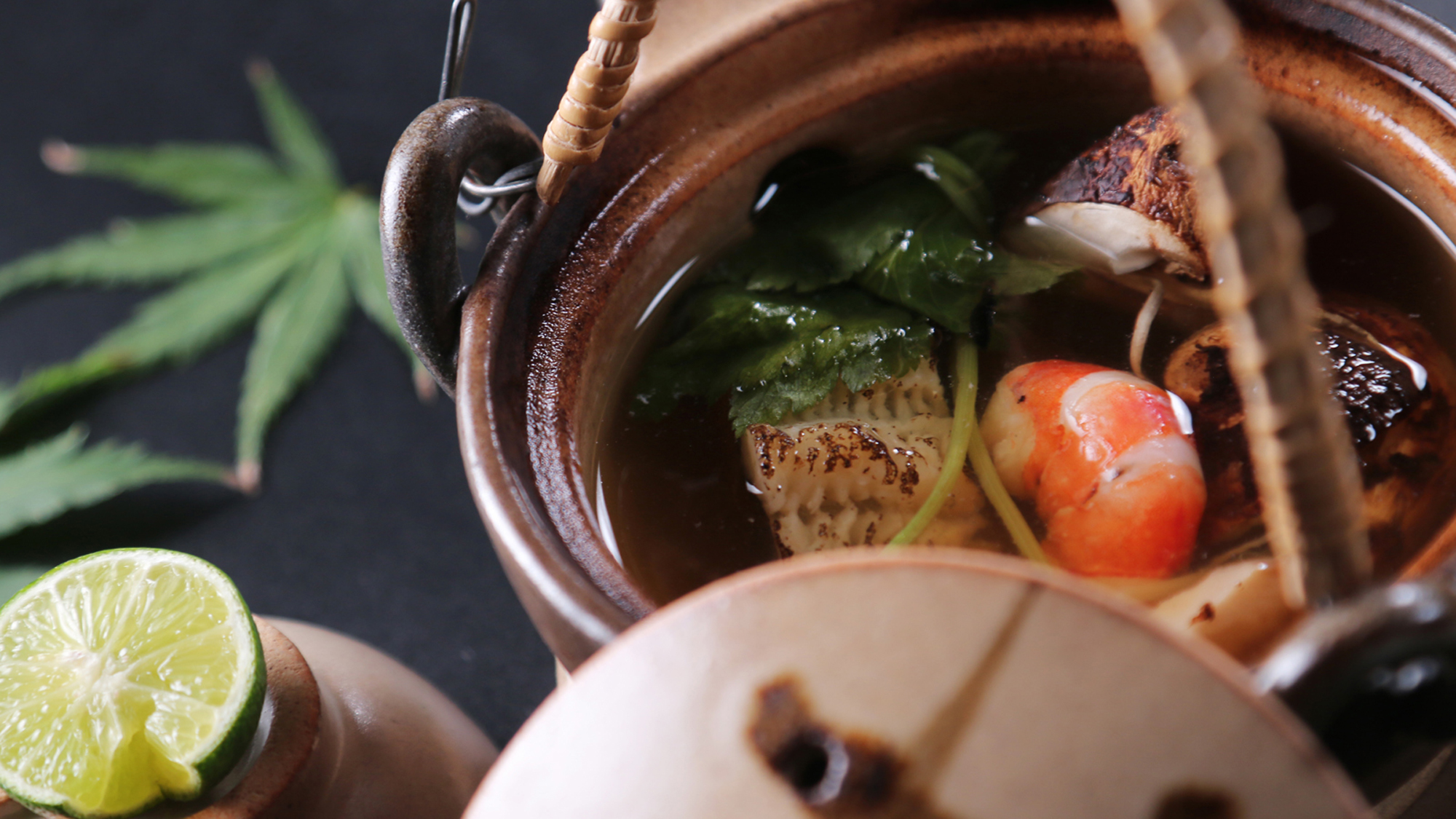 【おまかせ懐石】グレードアップ◆豊かな香りが口に広がります