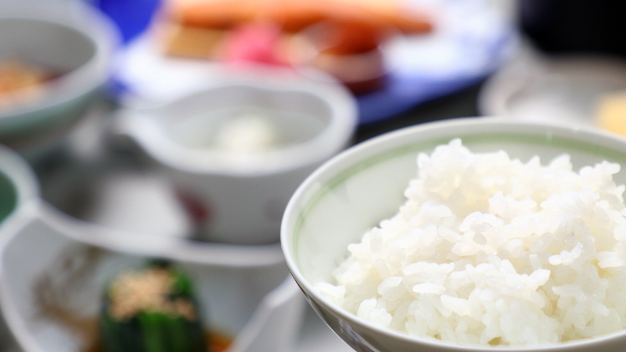 料理_朝食_美味しいご飯とホッとする優しい味付けのおかずが嬉しい和朝食*