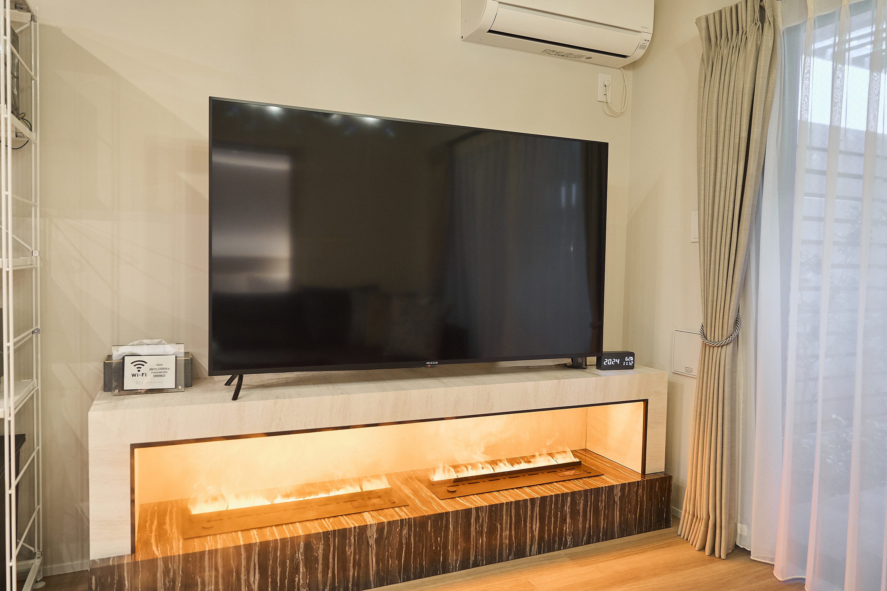 65インチの大型TV