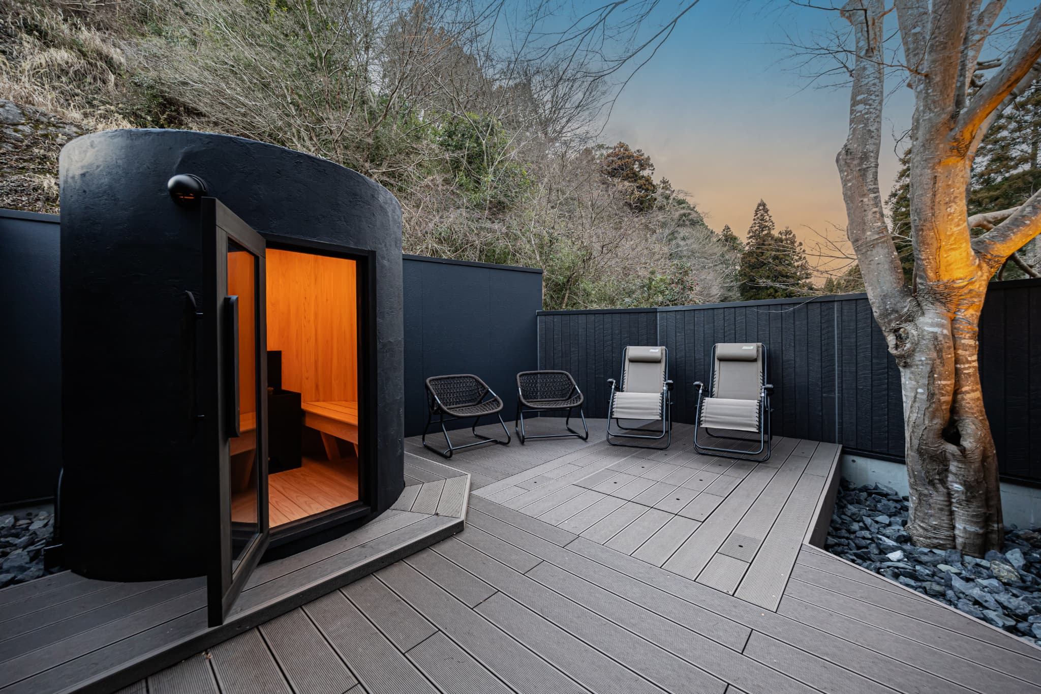 サウナ付き貸切風呂