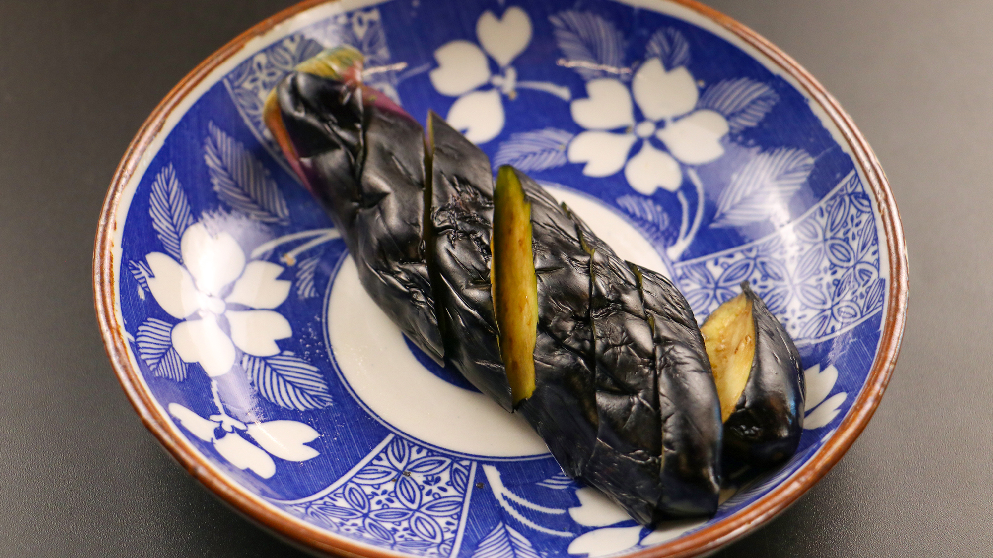 #秋夕食　さっぱりとした茄子の漬物が箸休めに最適です