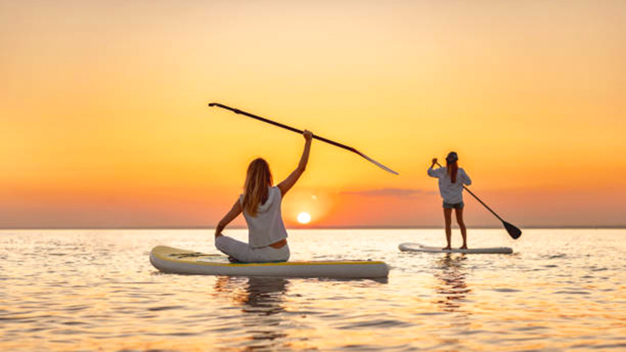 ・【サップ】有料のSUPボードレンタル有り。ゆっくりと水上サイクリングお楽しみください