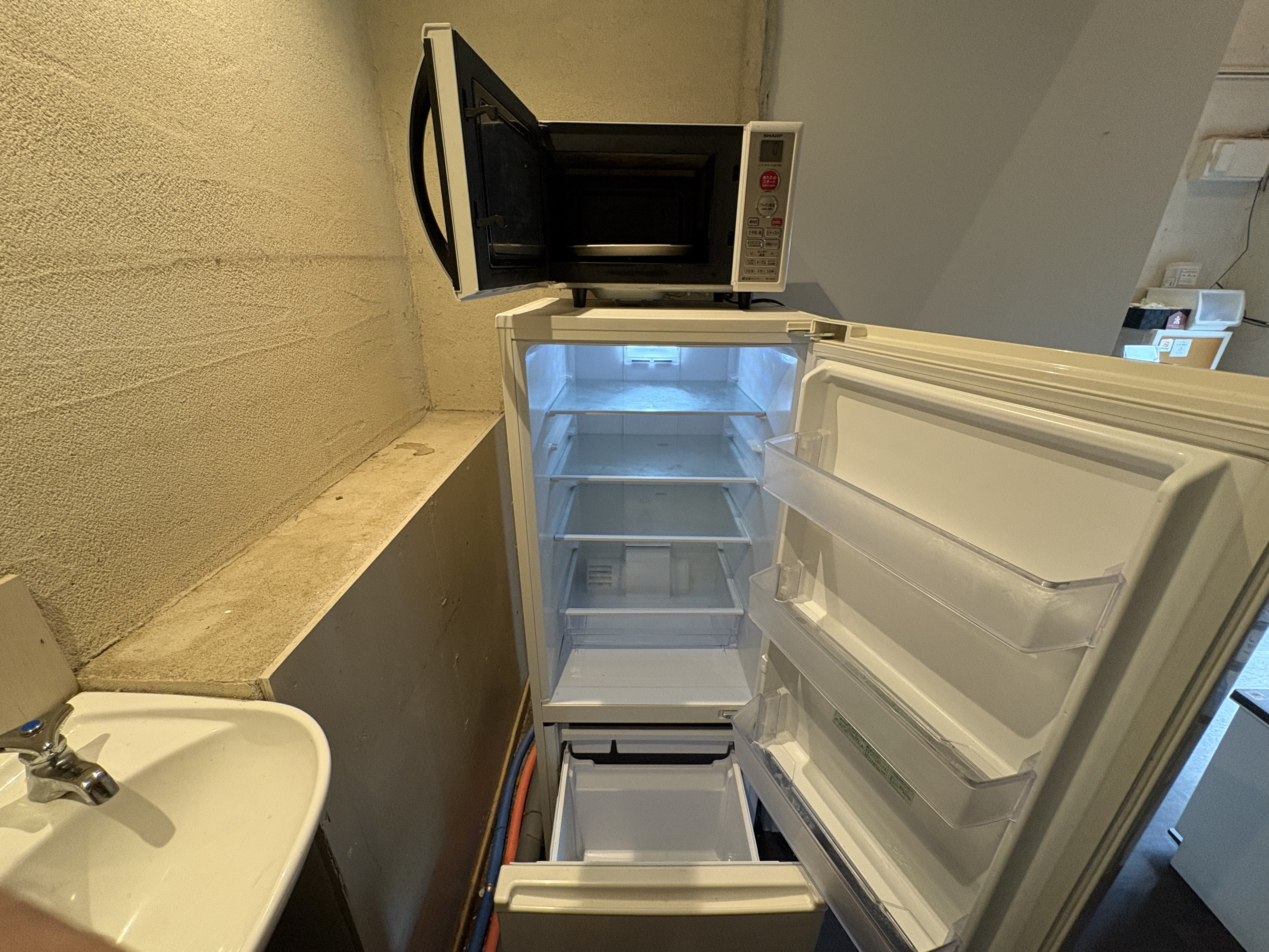 簡易キッチン冷蔵庫