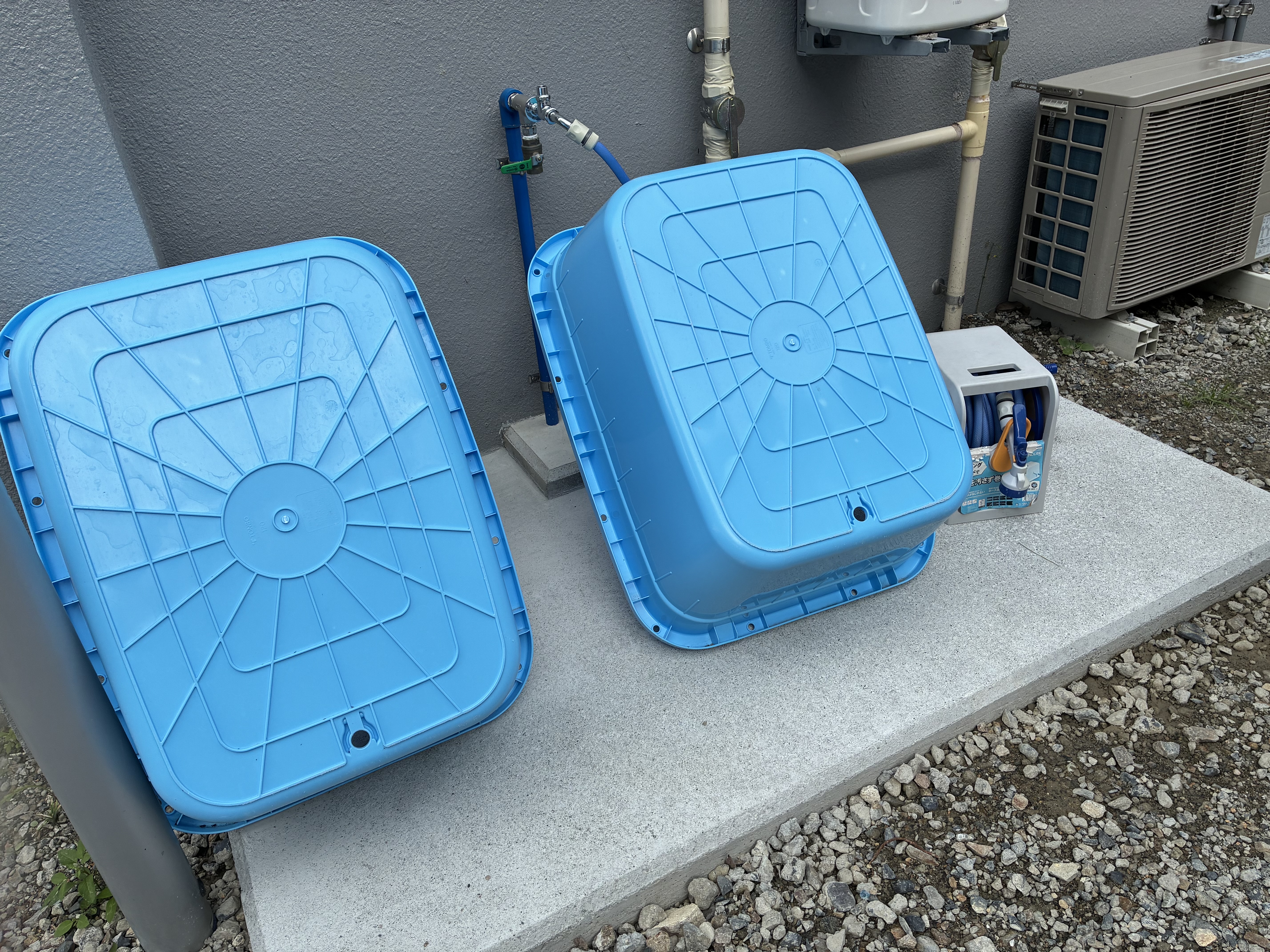 ダイビング器材等　洗い場