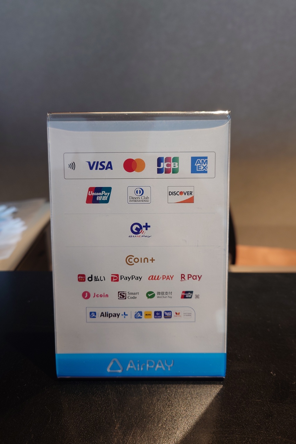 クレジット、電子決済可能