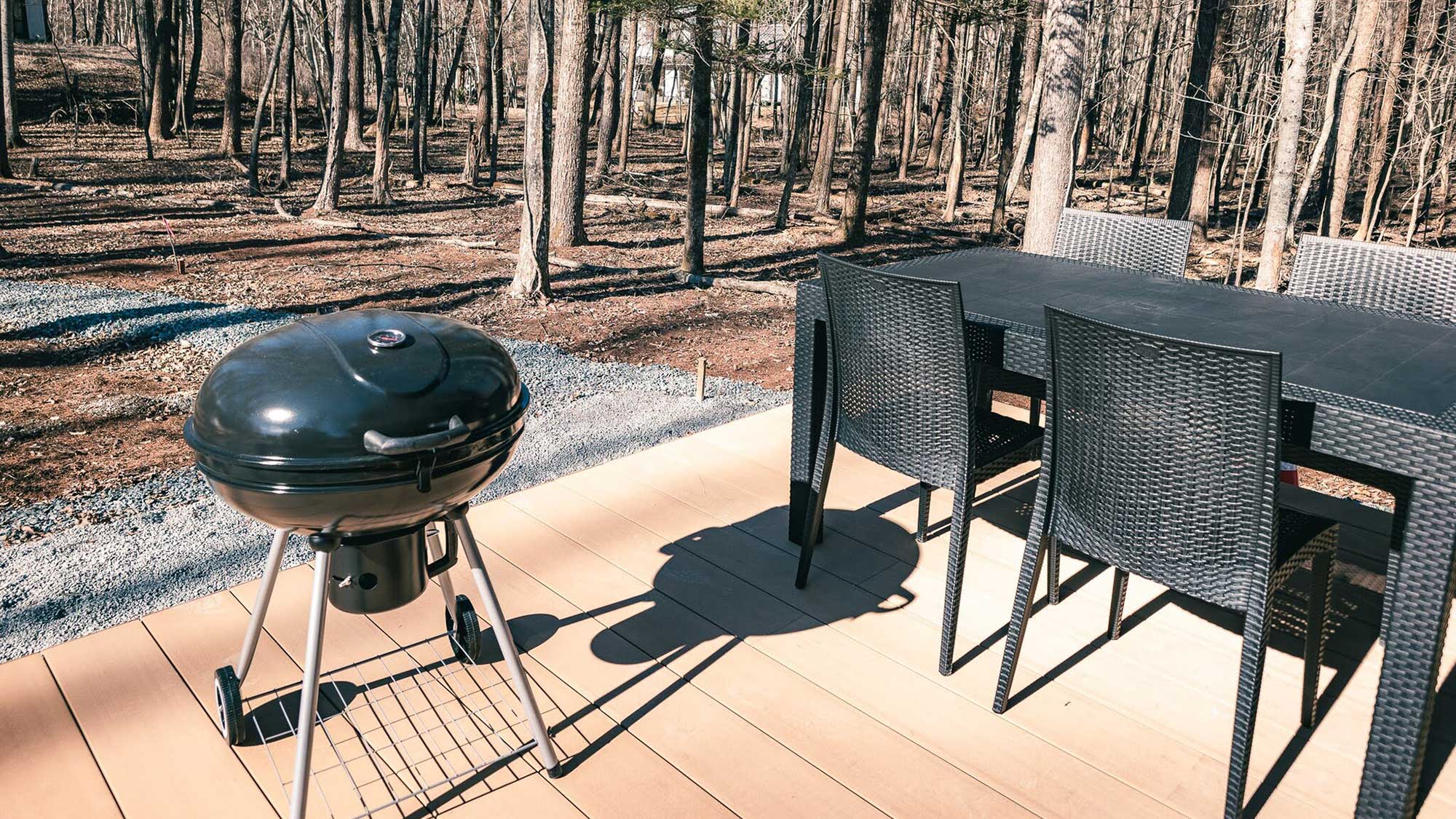 ・【BBQ】日頃の喧騒から離れ、ご家族やご友人と静寂が心地いい自然の中でBBQをお楽しみください