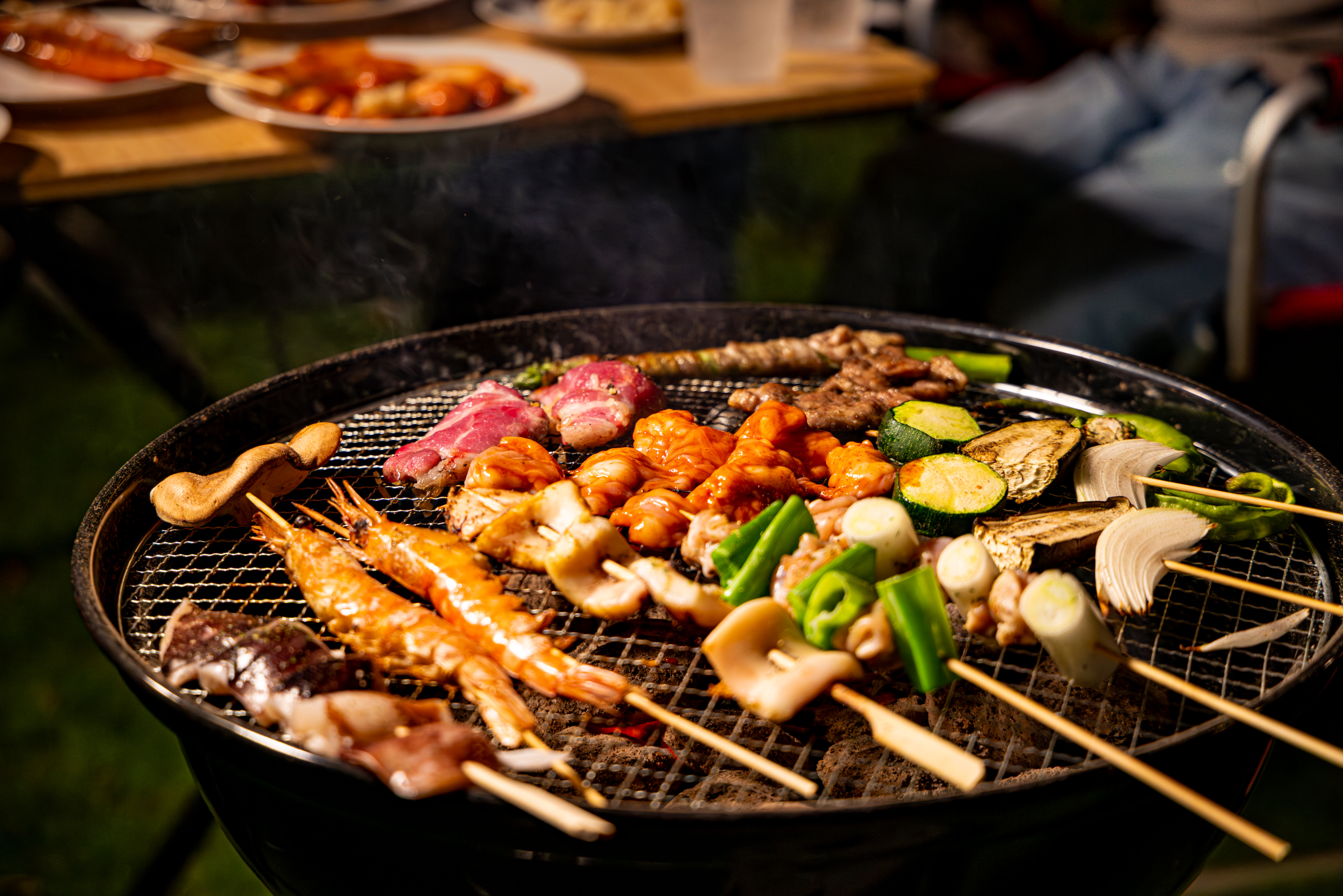 お好きな具材でBBQ