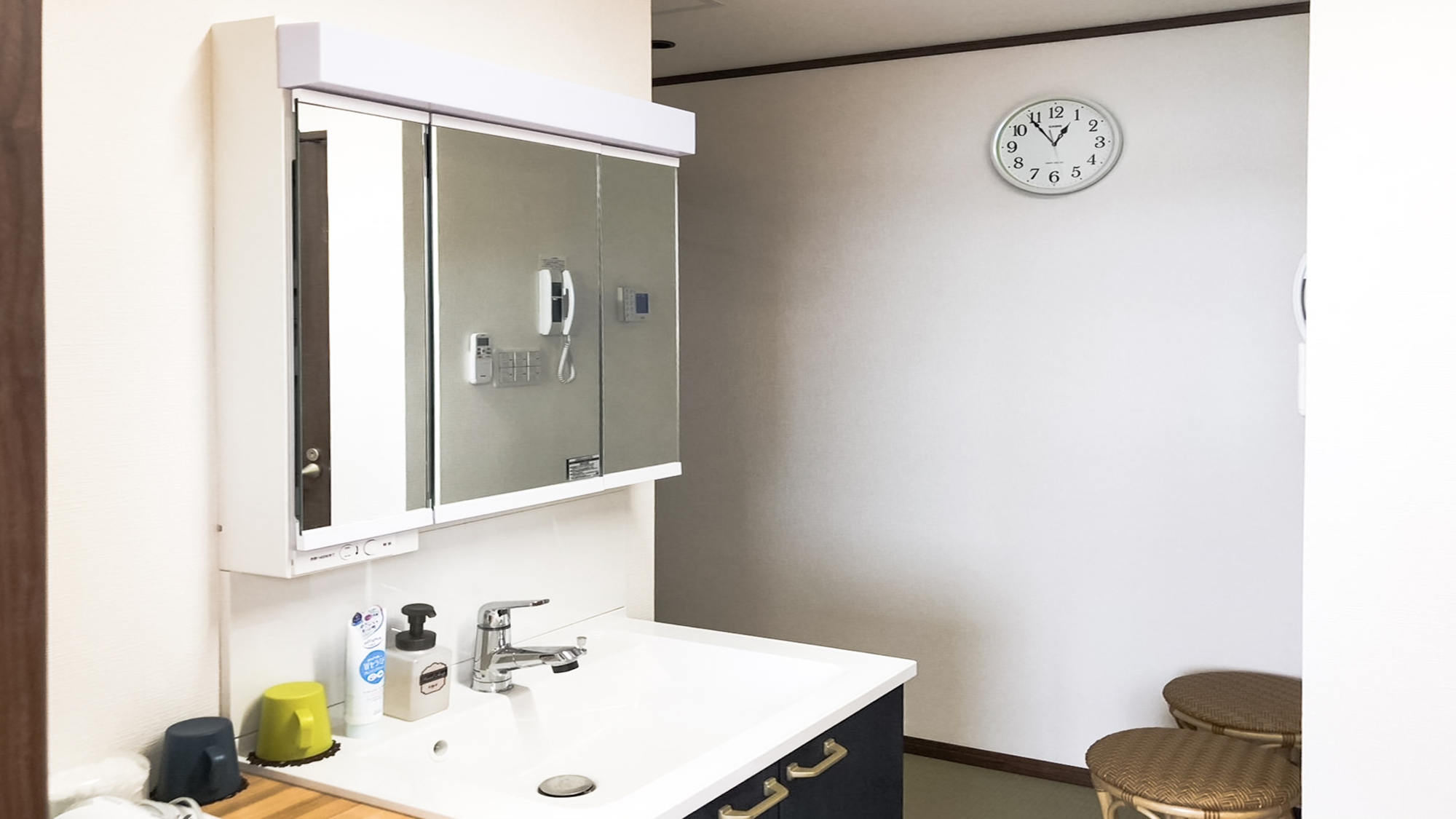 *大浴場の脱衣所