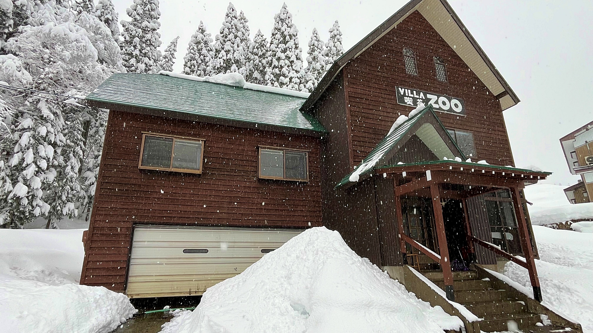 【外観】冬は銀世界が広がります。