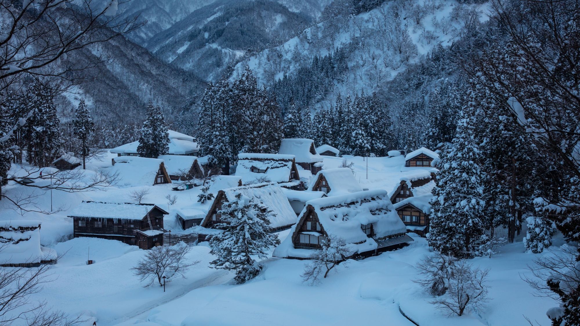 【周辺観光】冬の五箇山