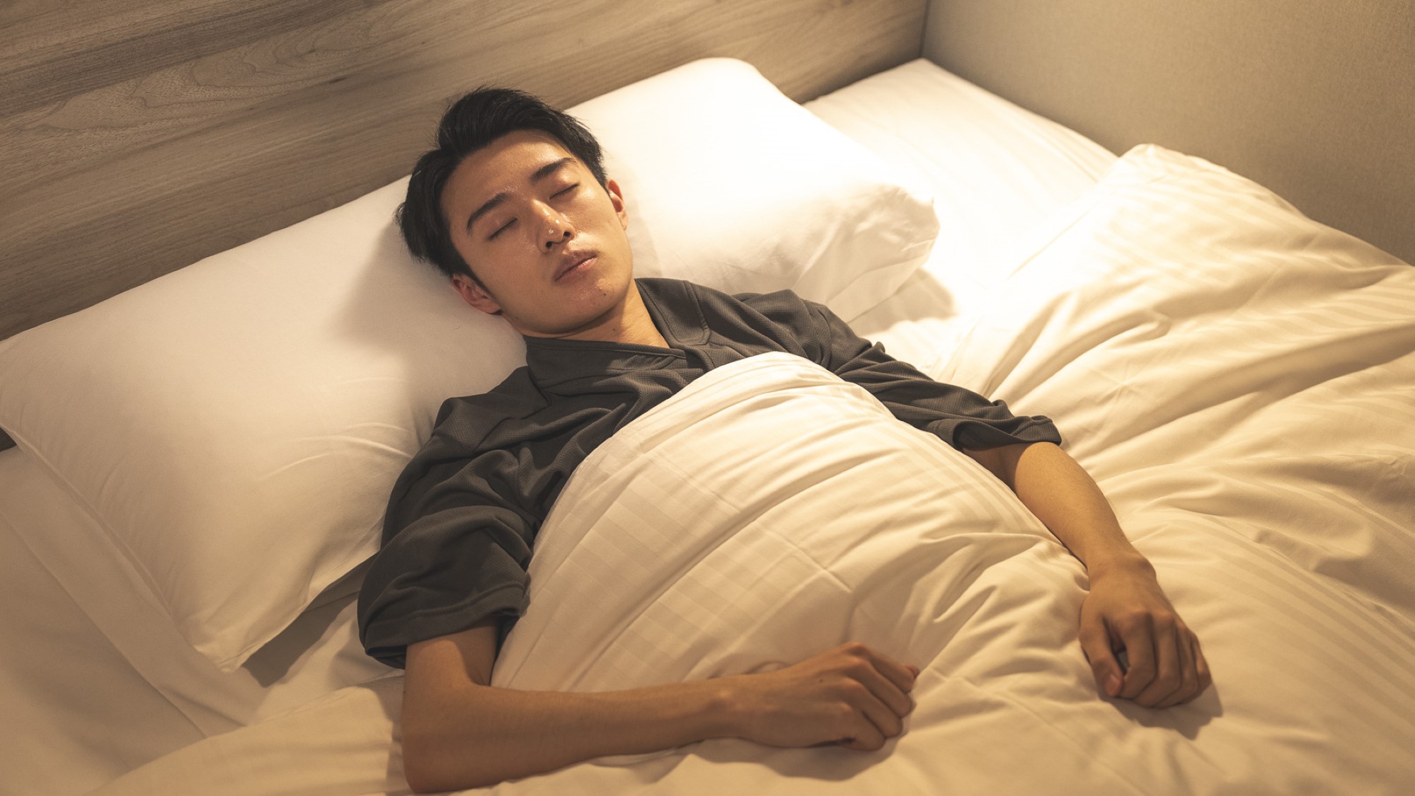 疲れもこのベッドが癒してくれます