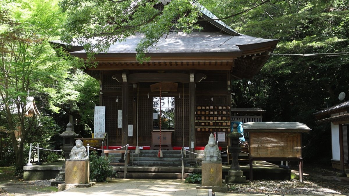 大津日吉神社　菊池東部地域の総社として古くから親しまれています。