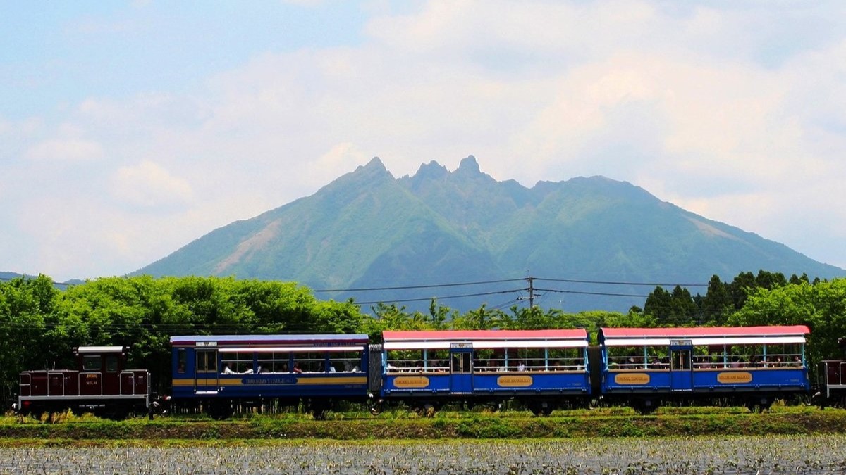 南阿蘇鉄道のトロッコ列車