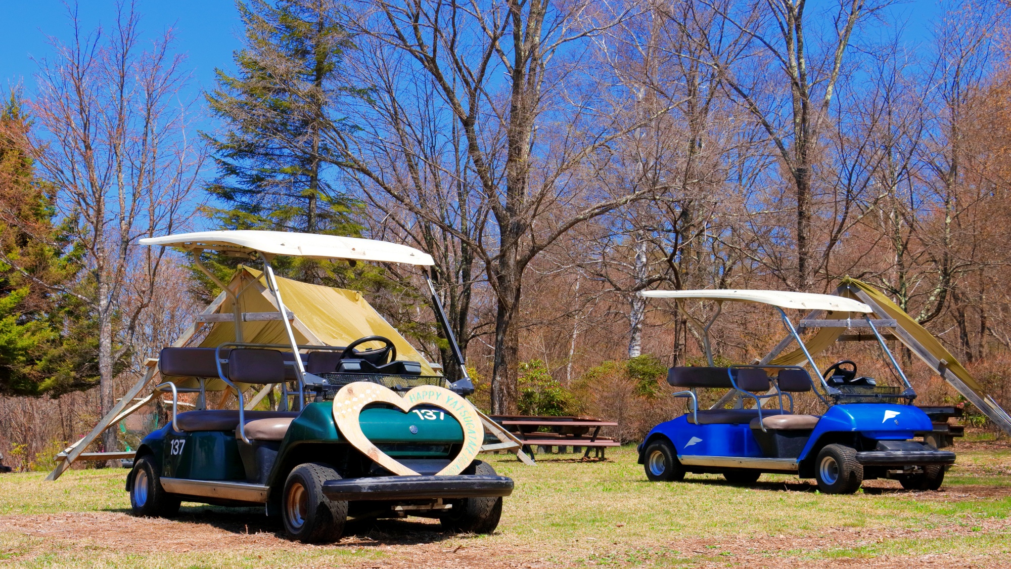 【tourist spot】富士見高原リゾート。天空カート