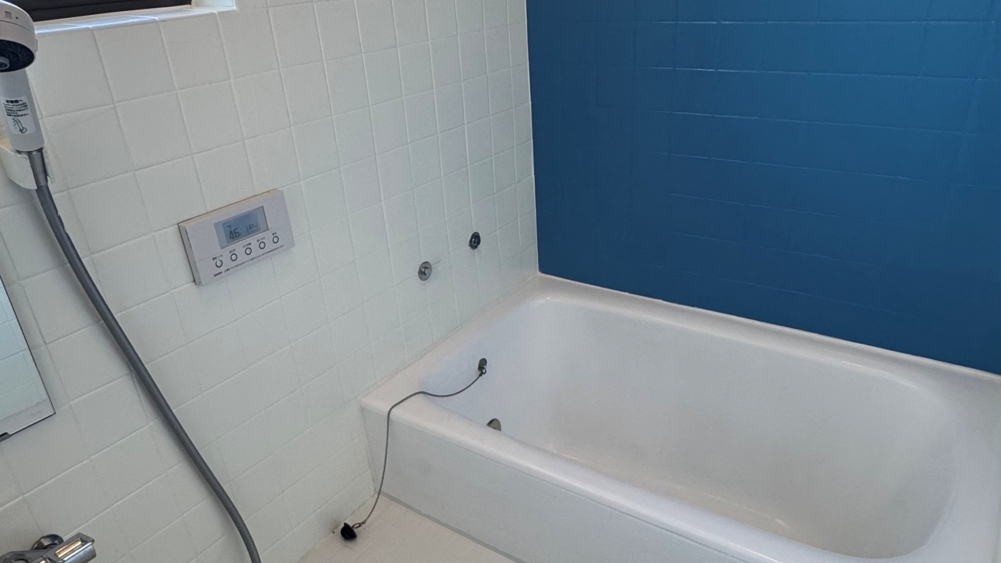 ＊＜庭園の家＞お風呂（一例）ご自身でお湯をはり、お好きな時間にご入浴ください