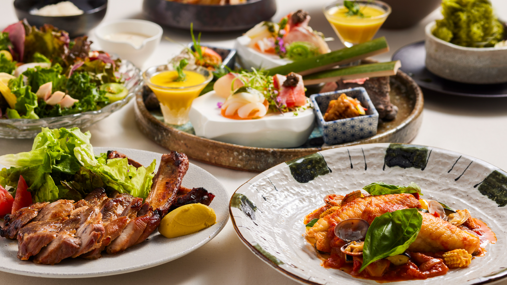 DAICHINOレストラン『ディナー限定シェアコース』(2名様～)