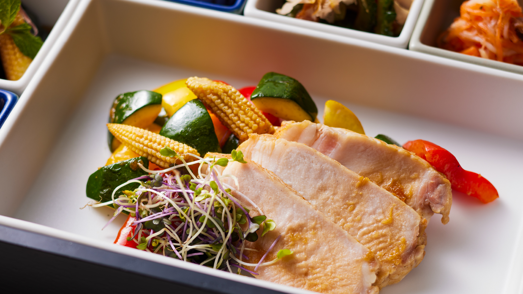 こだわりの食材を使ったインルームダイニングメニュー