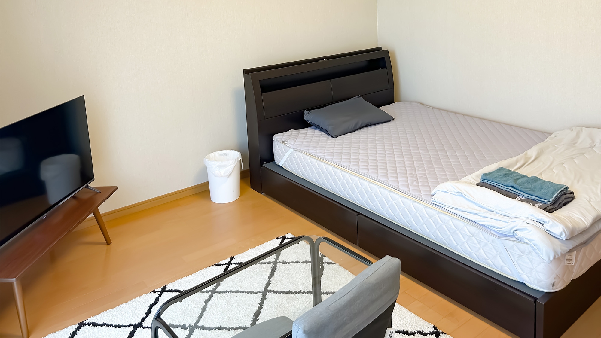 【ペット可/連泊・素泊】無料駐車場＆家具家電完備◯自宅のように過ごせるマンションタイプのお部屋