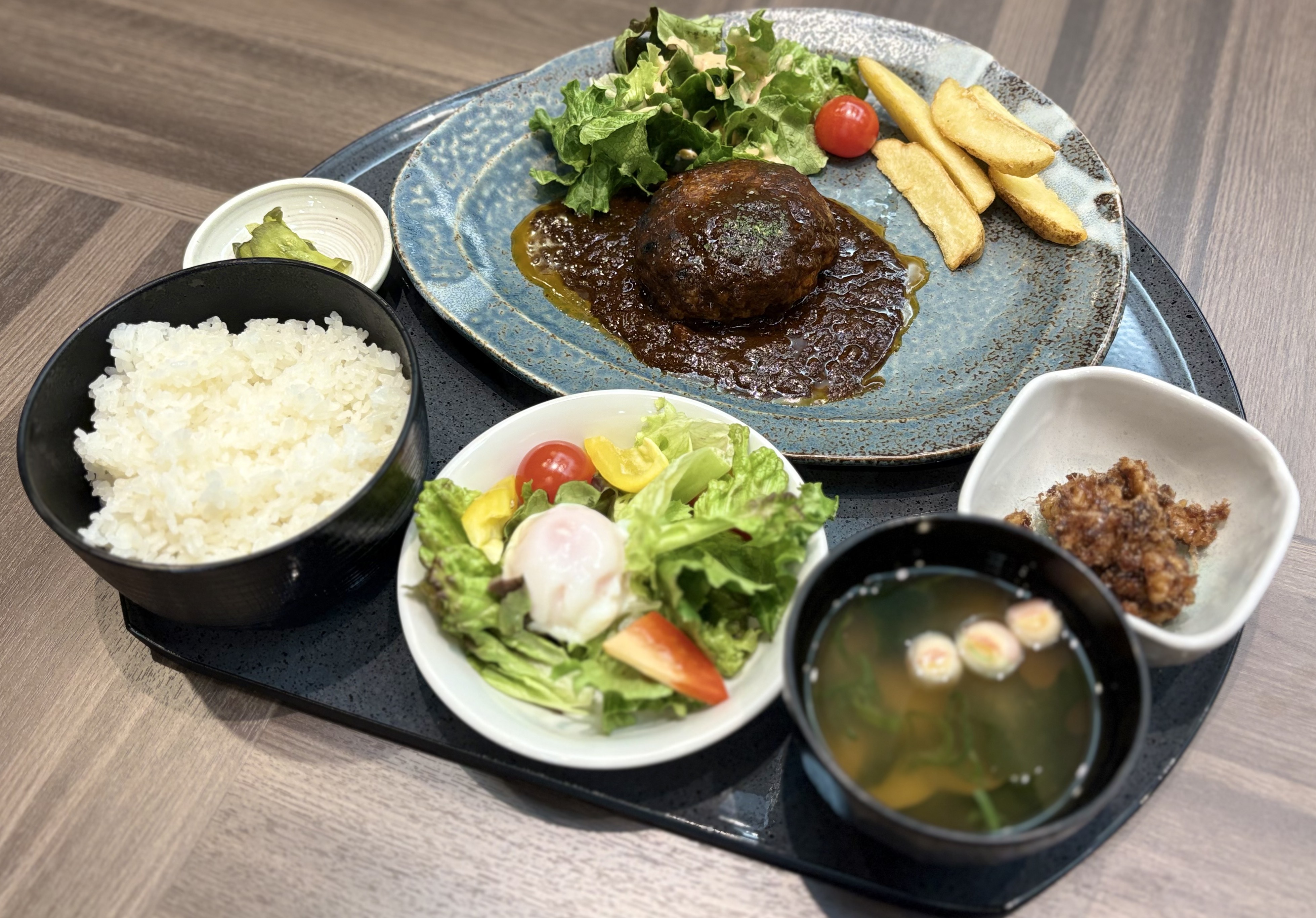 選べる定食付きプラン　ハンバーグ