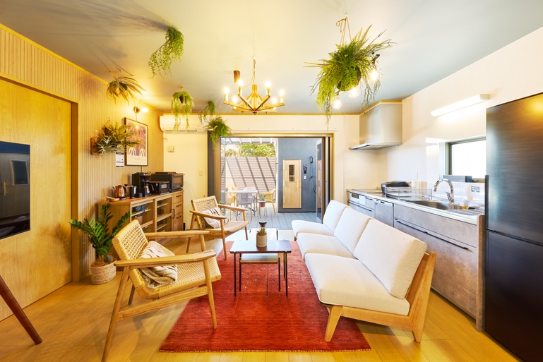 【スタンダードプラン】北欧デザインと自然と調和した癒しの空間を！サウナ・露天風呂付き一棟貸別荘