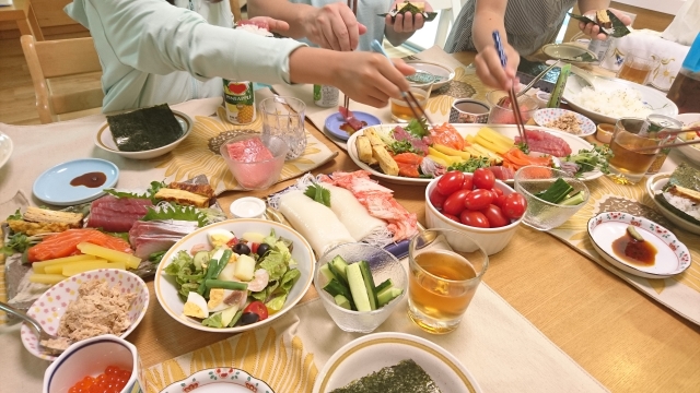 テイクアウトでホームパーティー