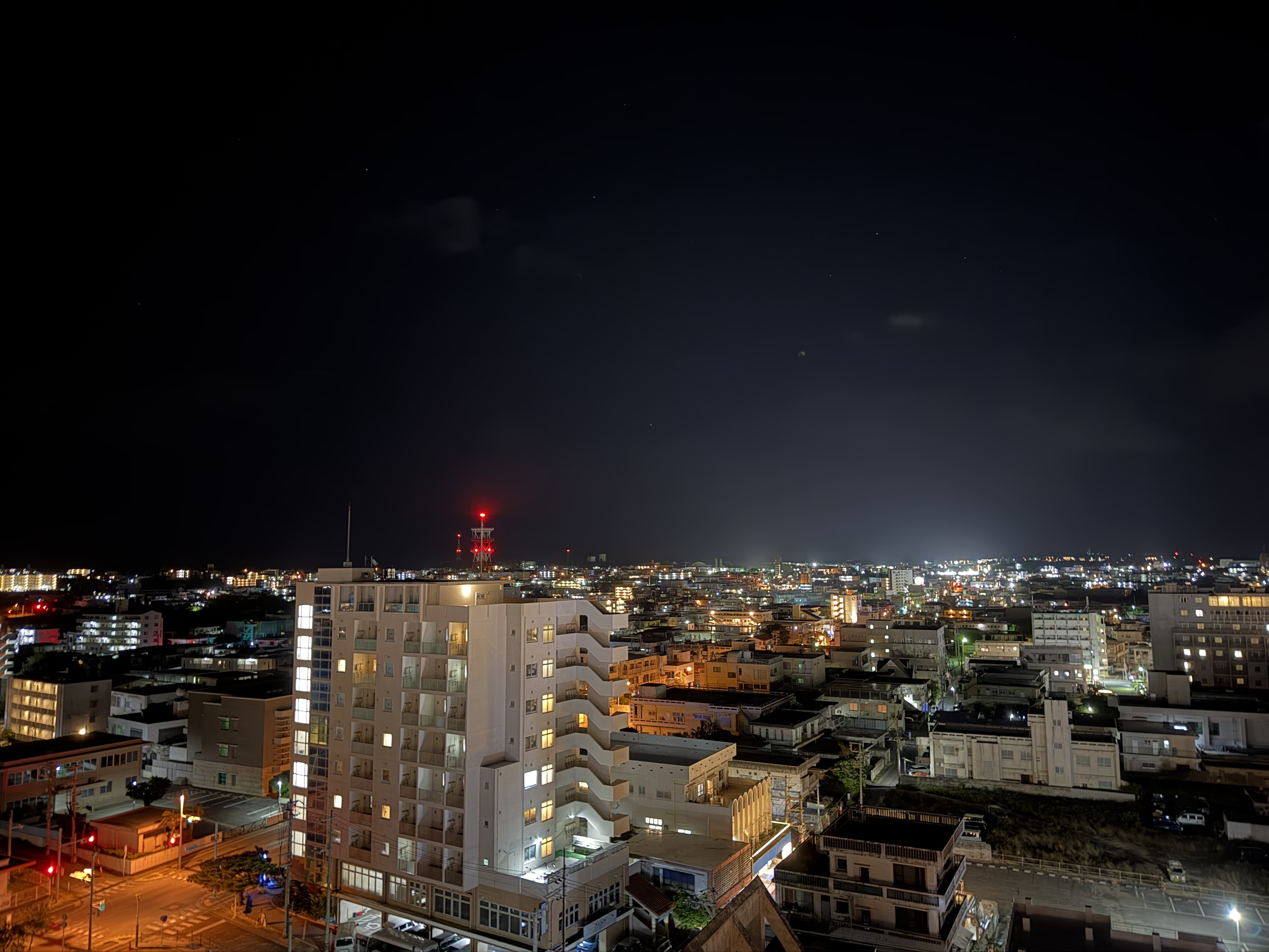 【ルーフトップテラスから見える夜景】