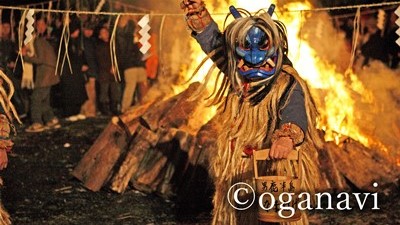 イベント　なまはげ　柴灯まつり