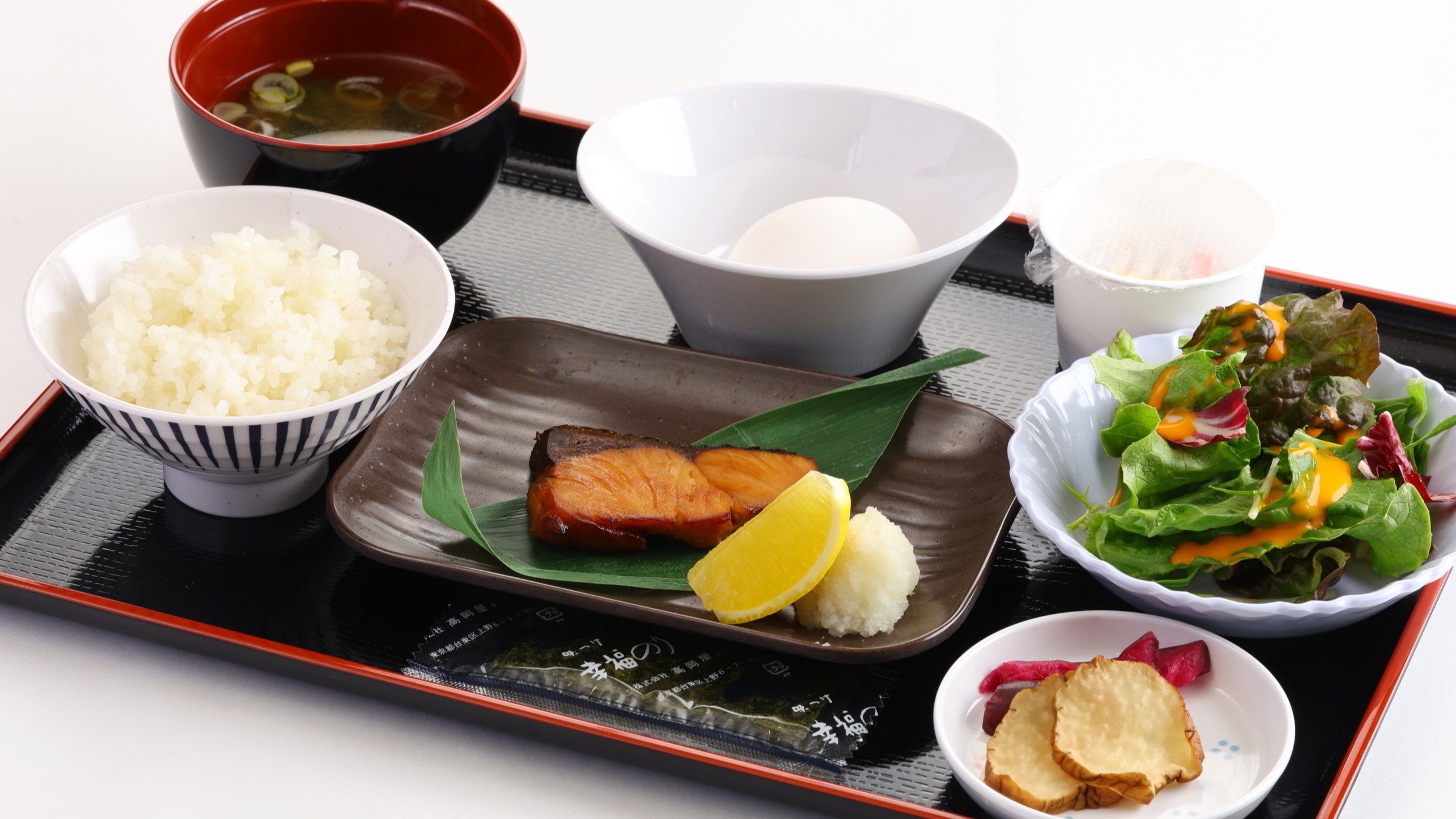 レストラン　日替り朝食（定食スタイル）