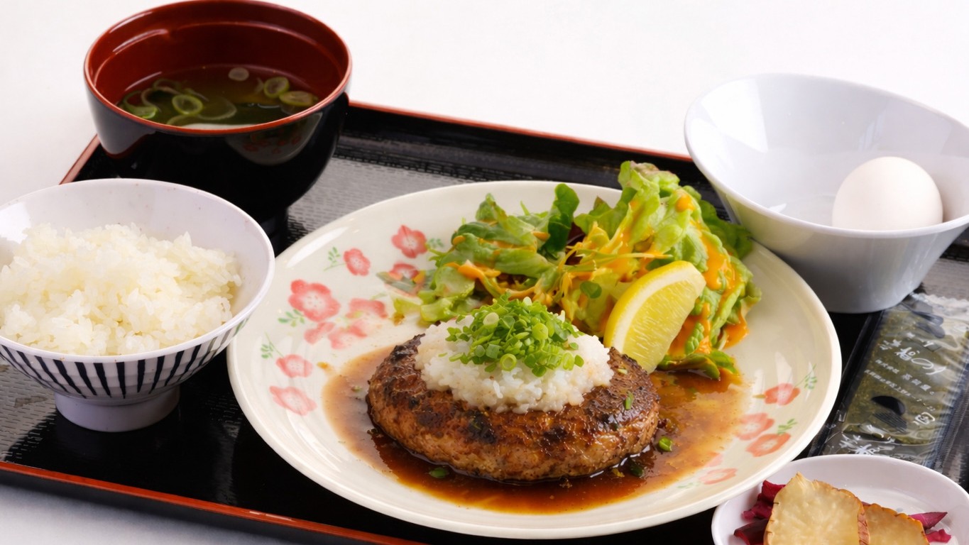 レストラン　日替り朝食（定食スタイル）