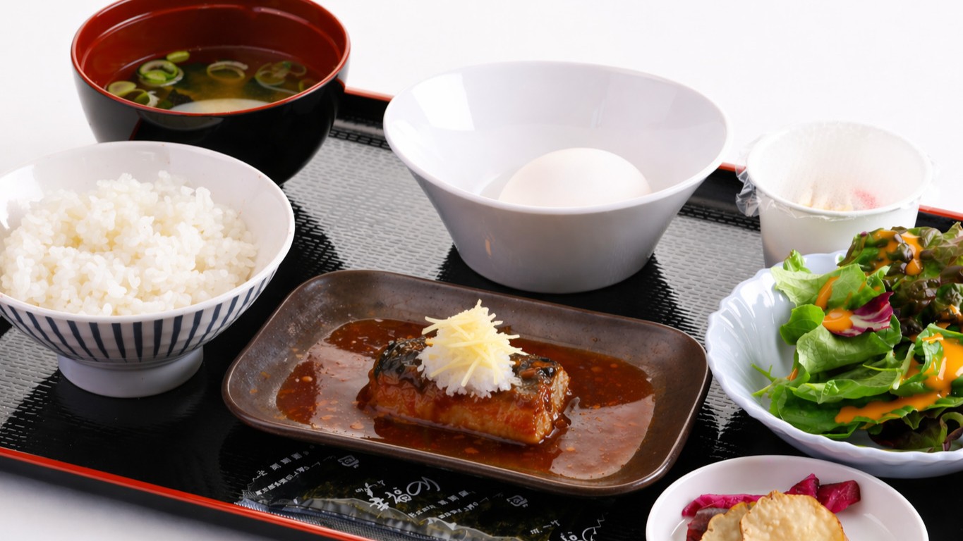 レストラン　日替り朝食（定食スタイル）