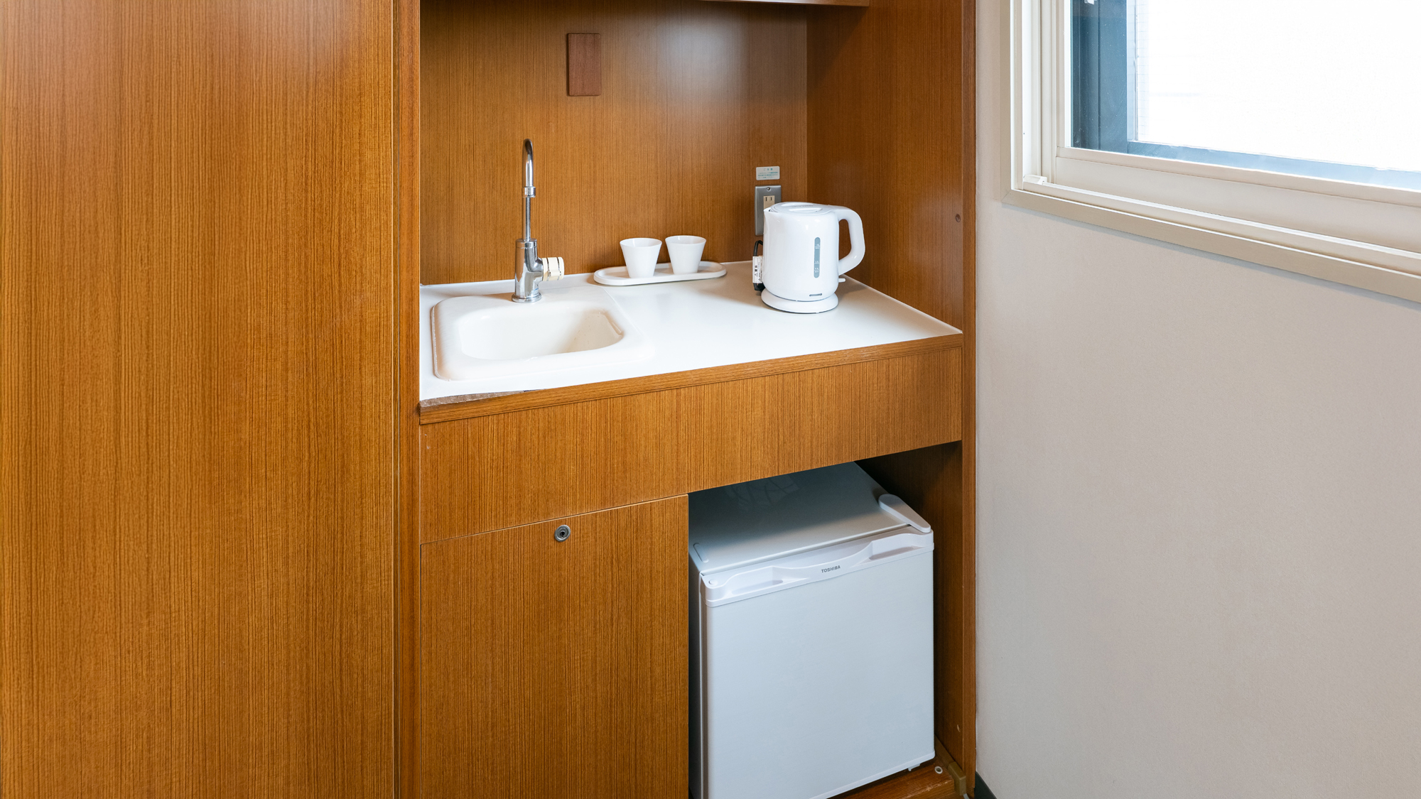 スタンダードタイプはミニキッチン付きのお部屋