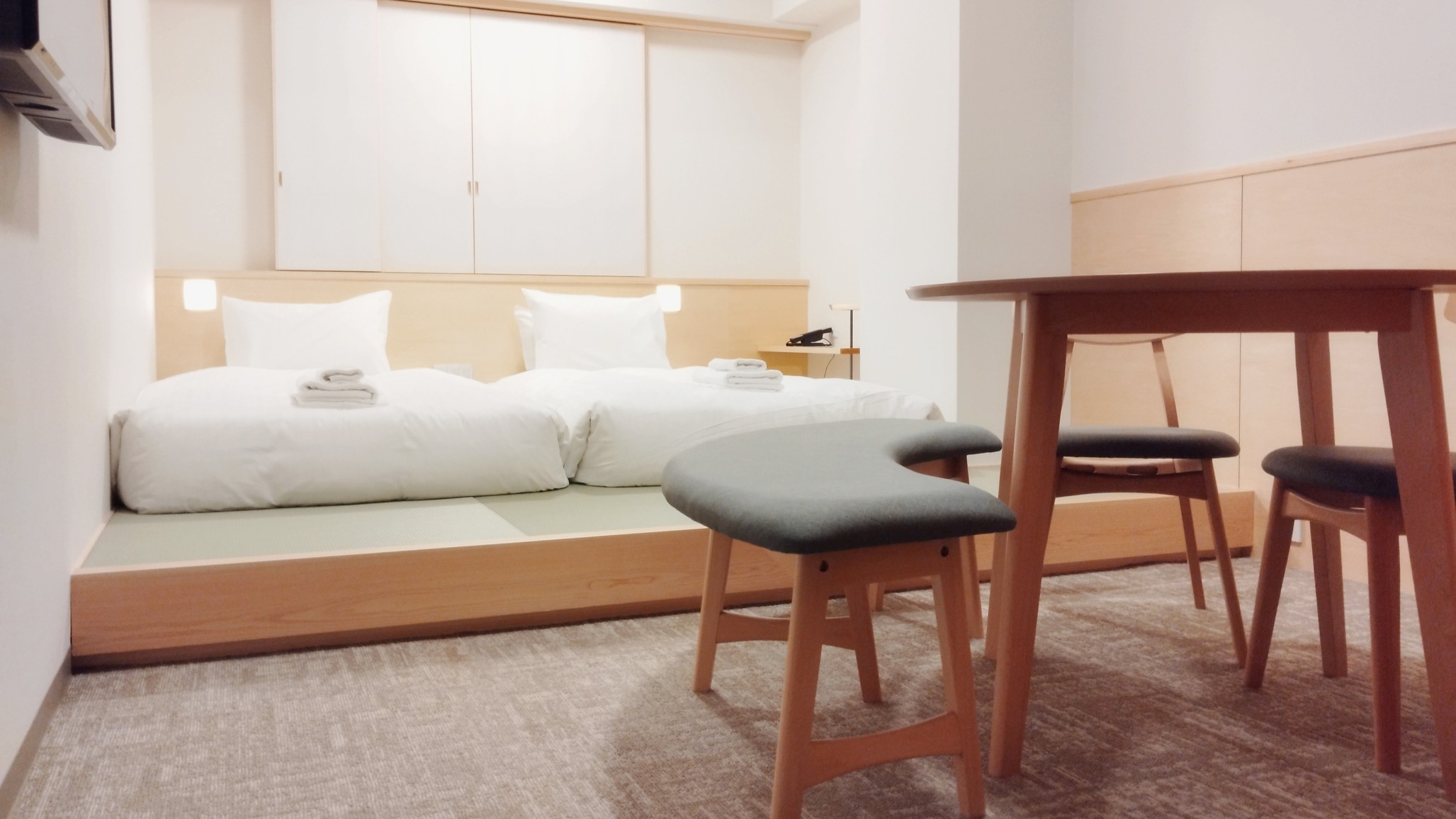 ４人でゆったりと過ごせる空間