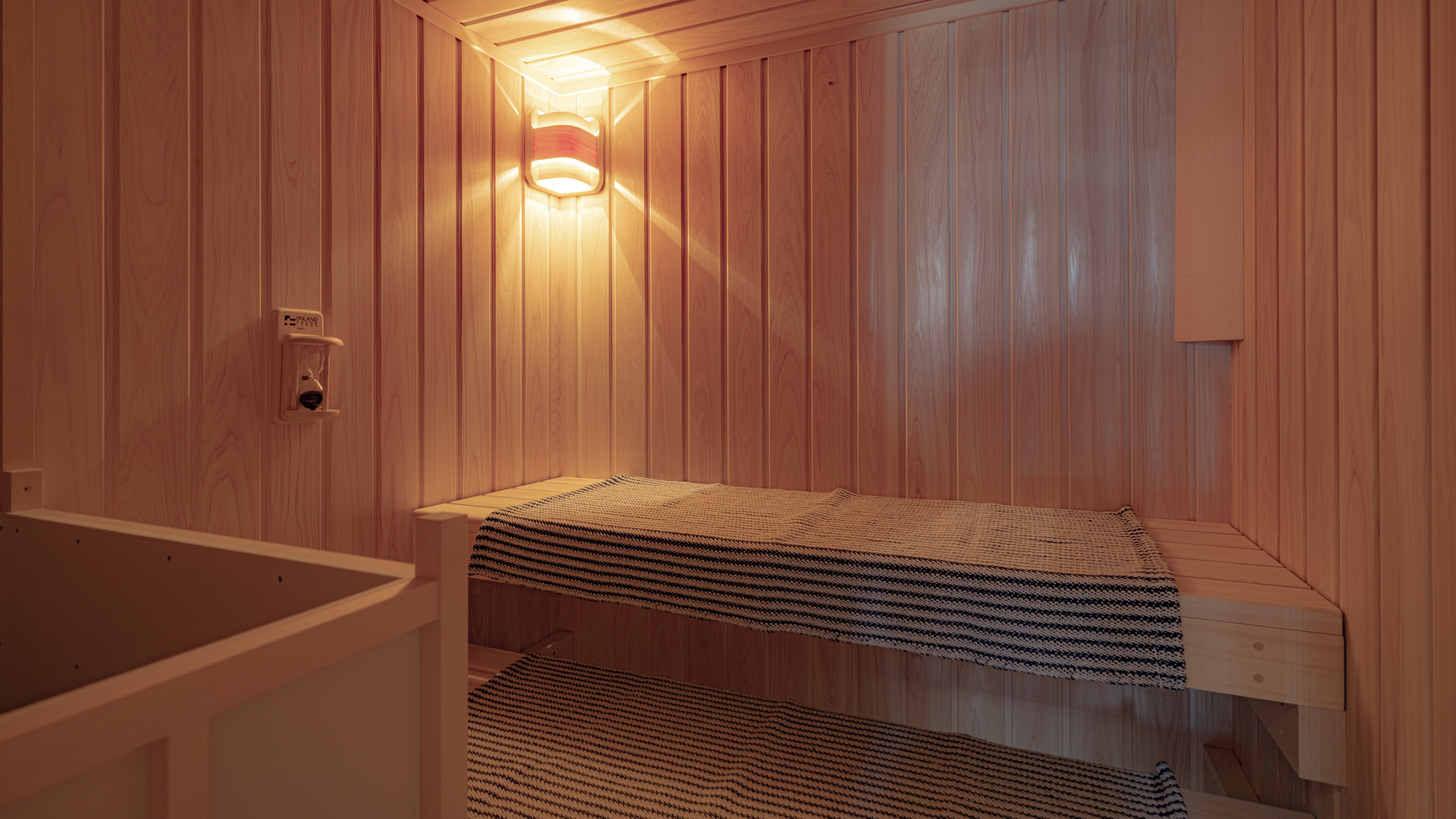 【サウナ】全室にフィンランドサウナを完備。