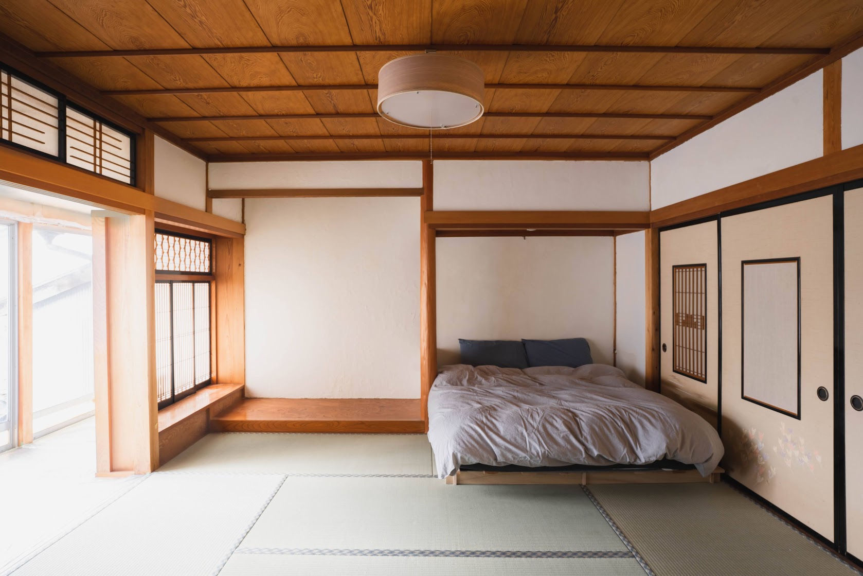 宿泊部屋｜中庭側