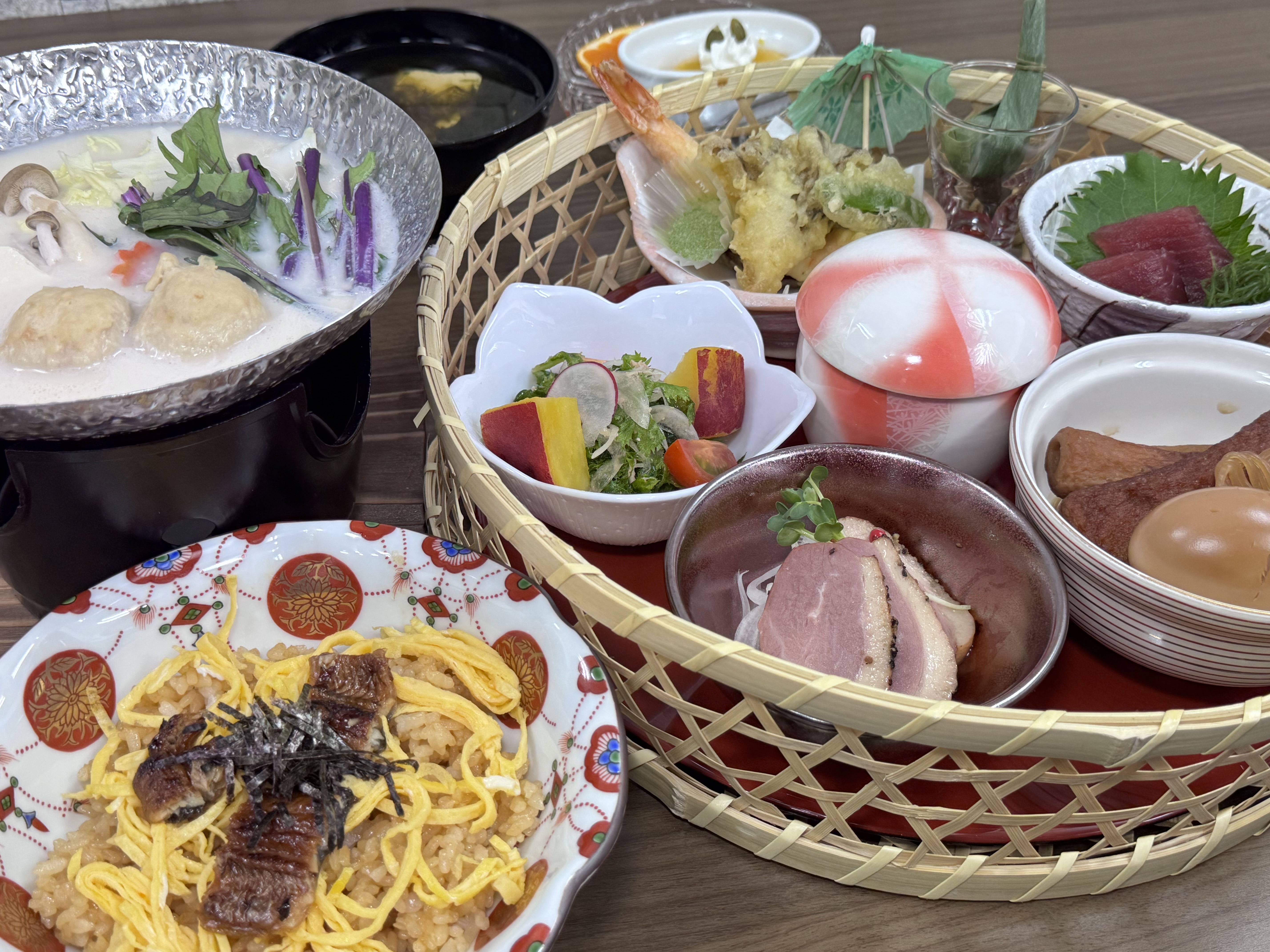 夕食　花籠御膳