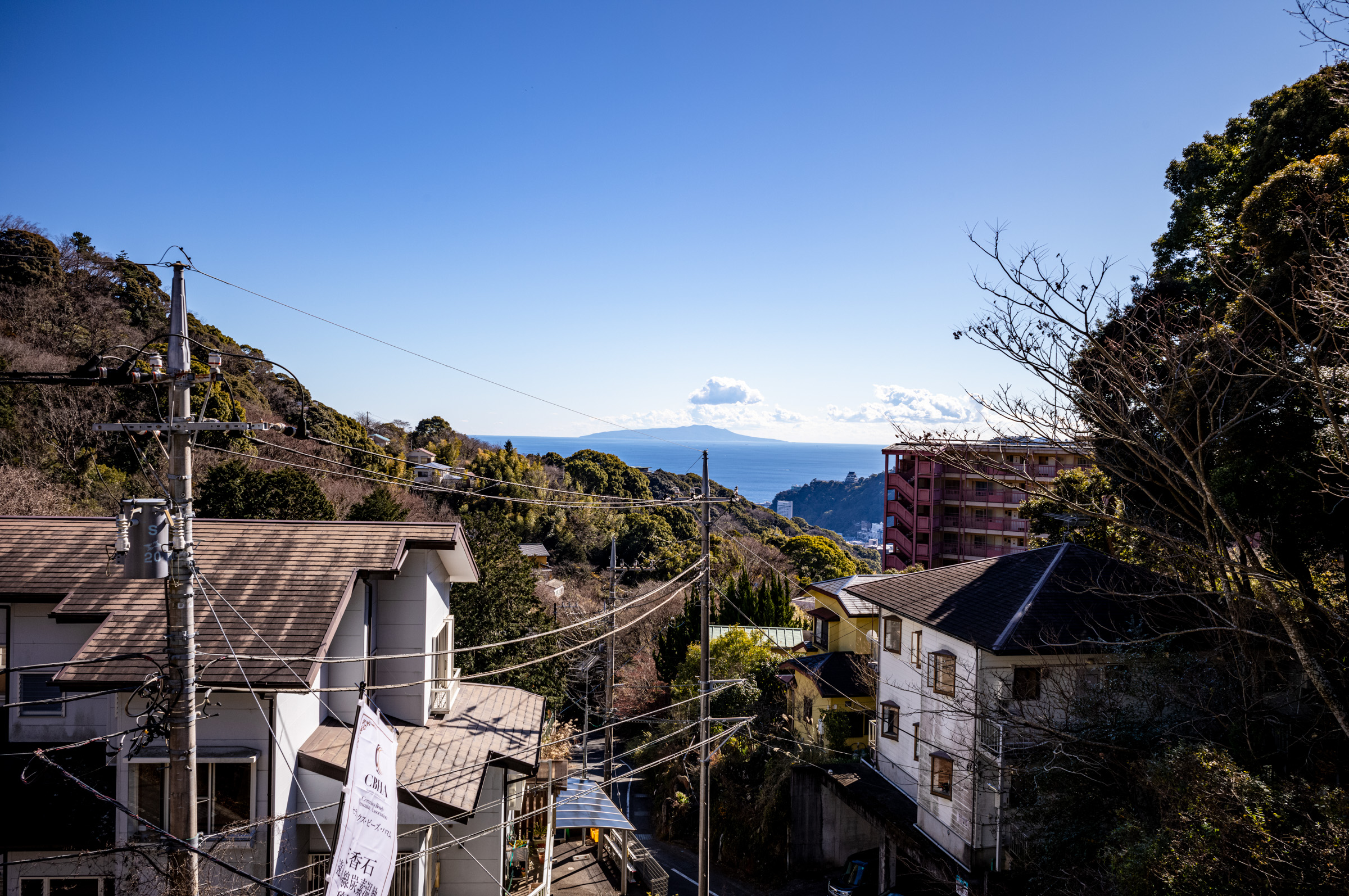 和室7帖からの眺望