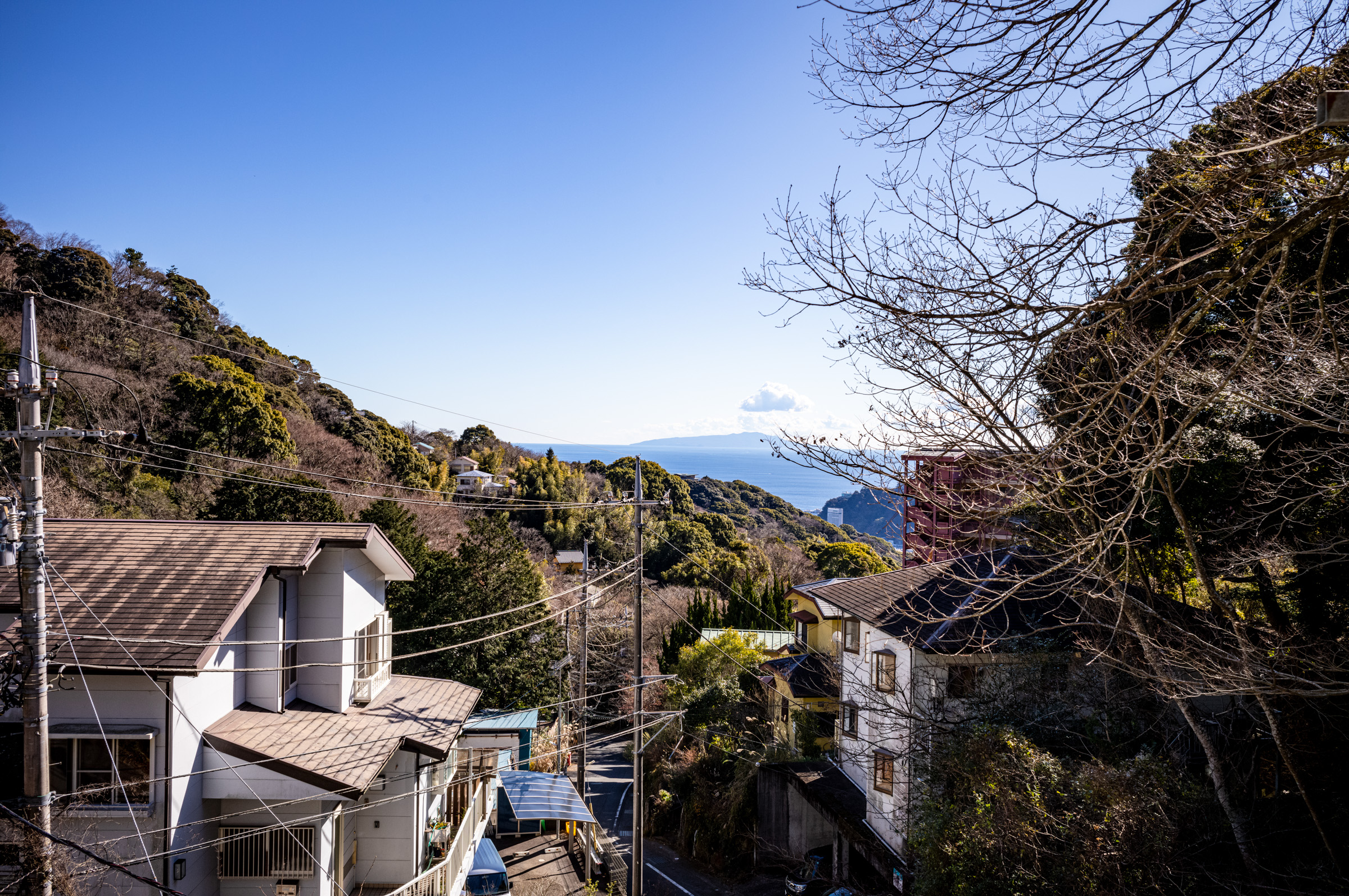 和室10帖からの眺望