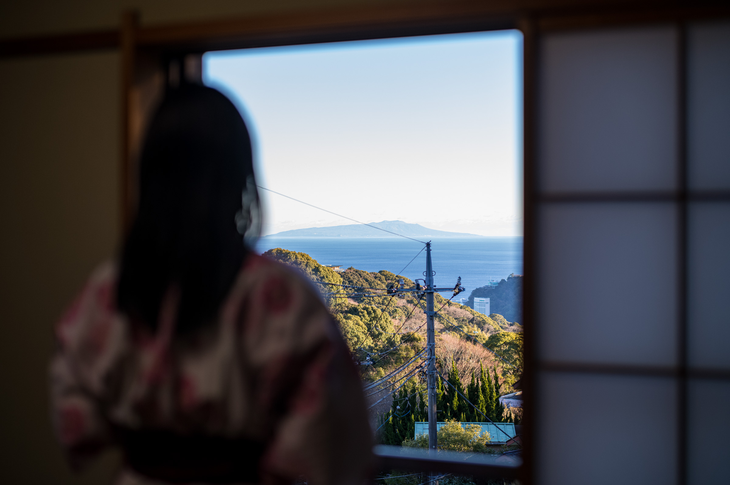 和室7帖からの眺め