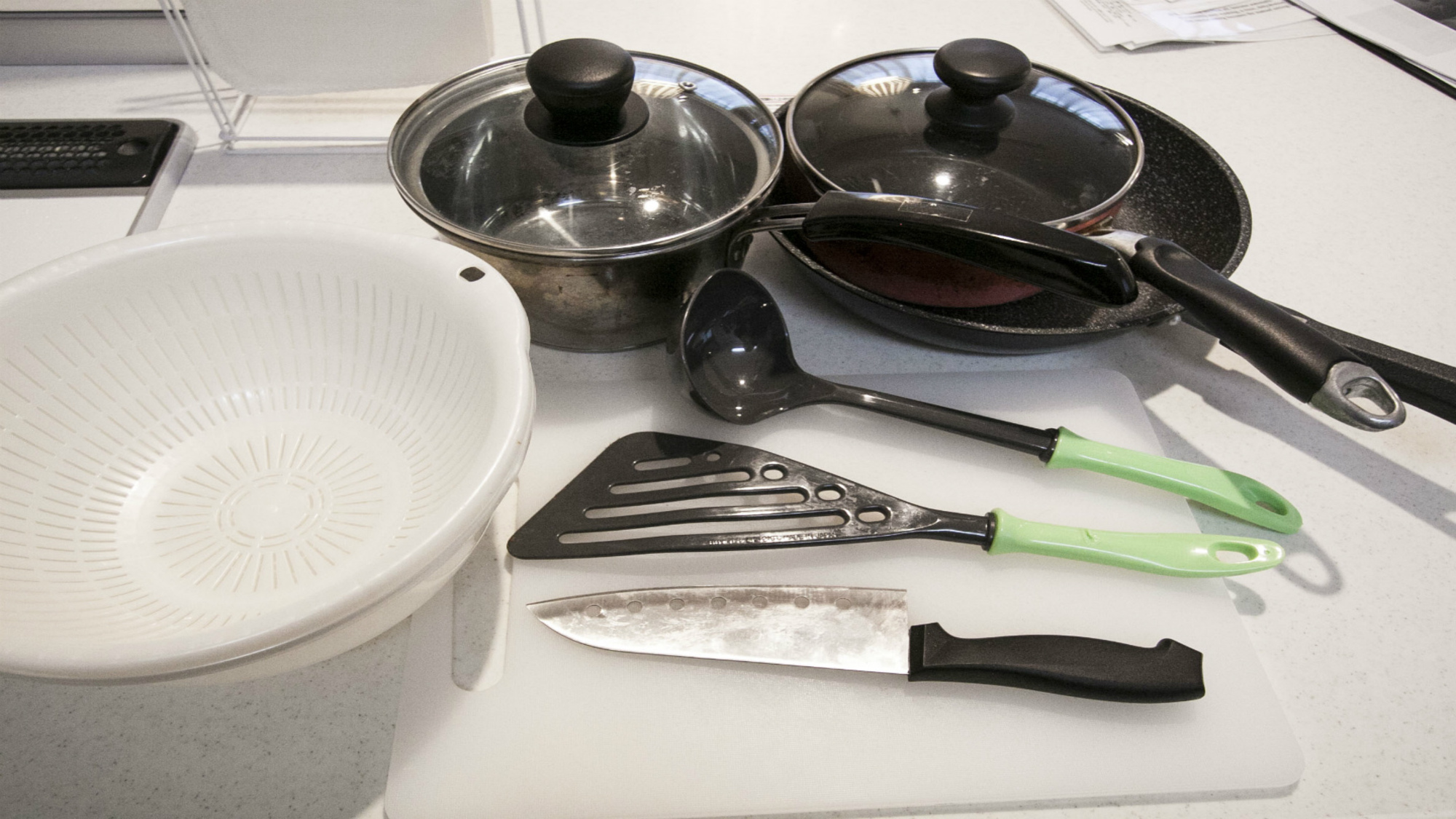 調理器具も揃って自炊も安心