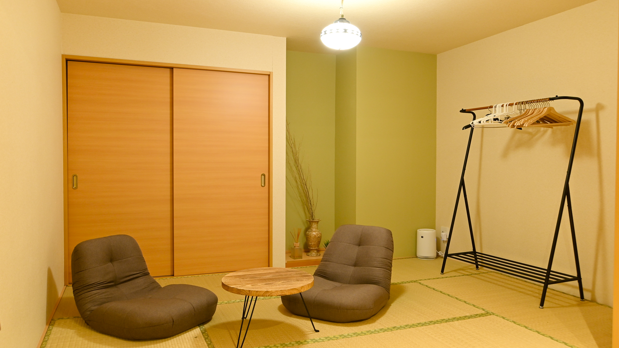 心安らぐ和室空間も人気です♫