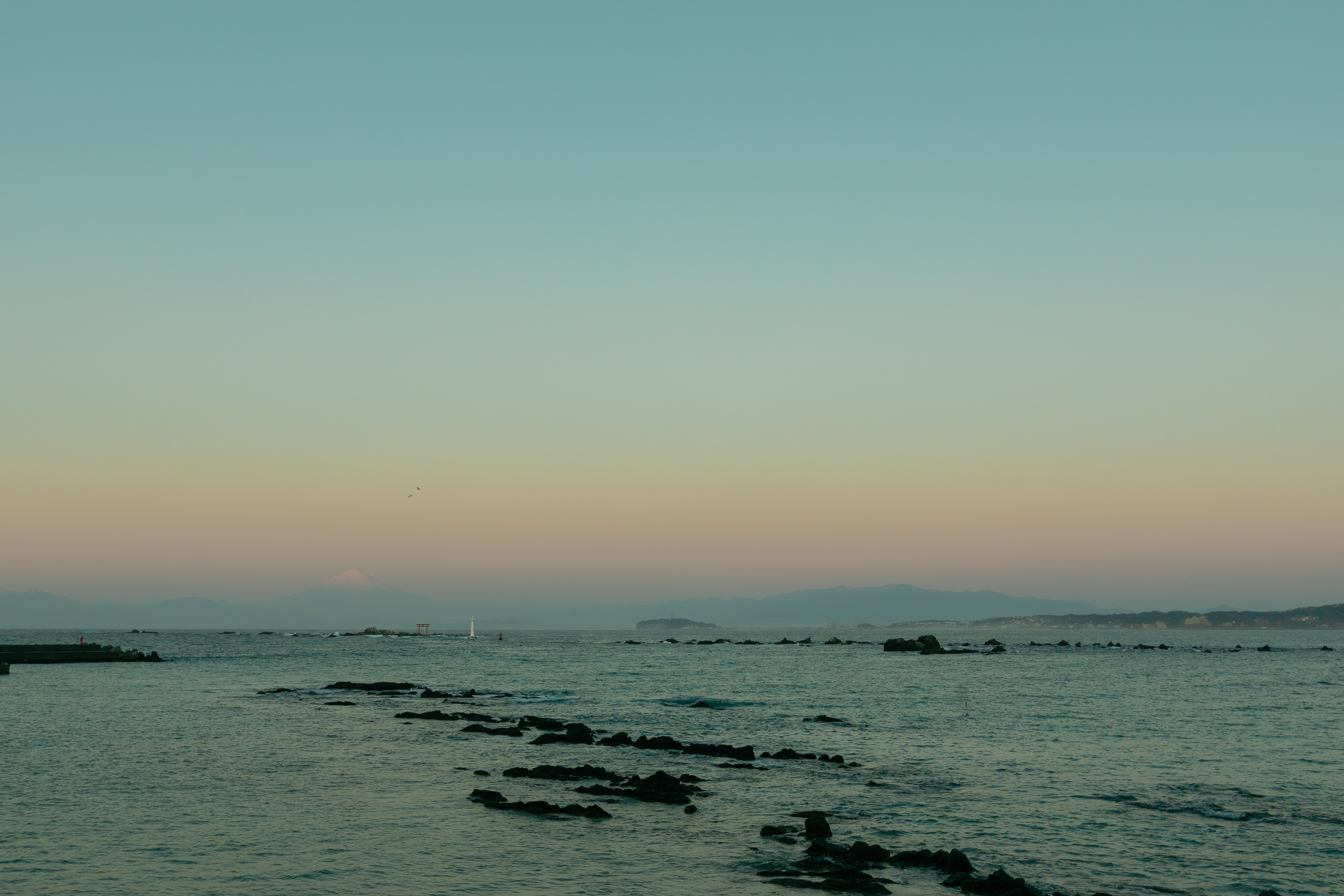 真名瀬海岸（朝）