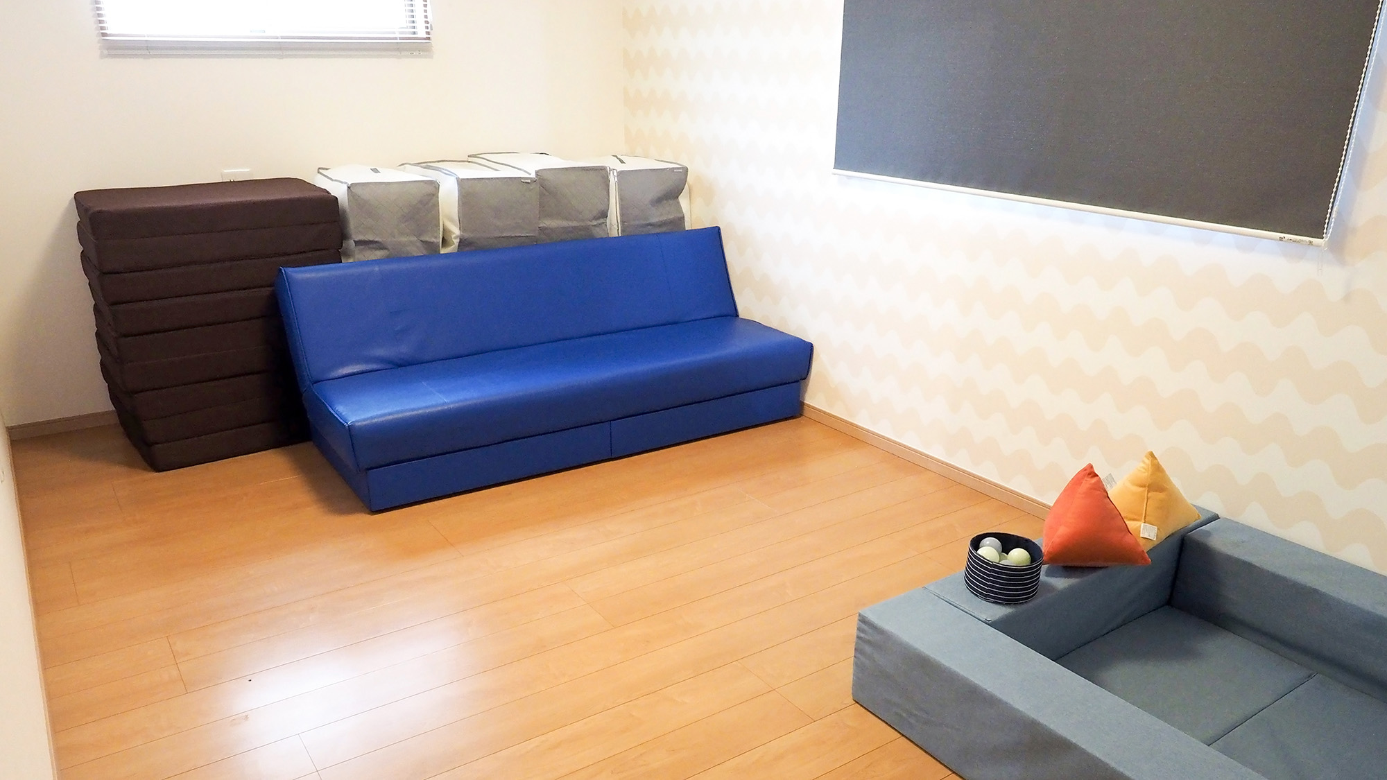 ・【ベッドルーム2】ベッドを収納して、お子様の遊び場も設置していただけます