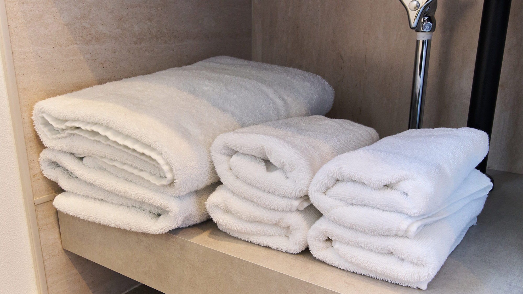 ・【タオル】バスタオル、ハンドタオルをご用意しております。ご自由にお使いください