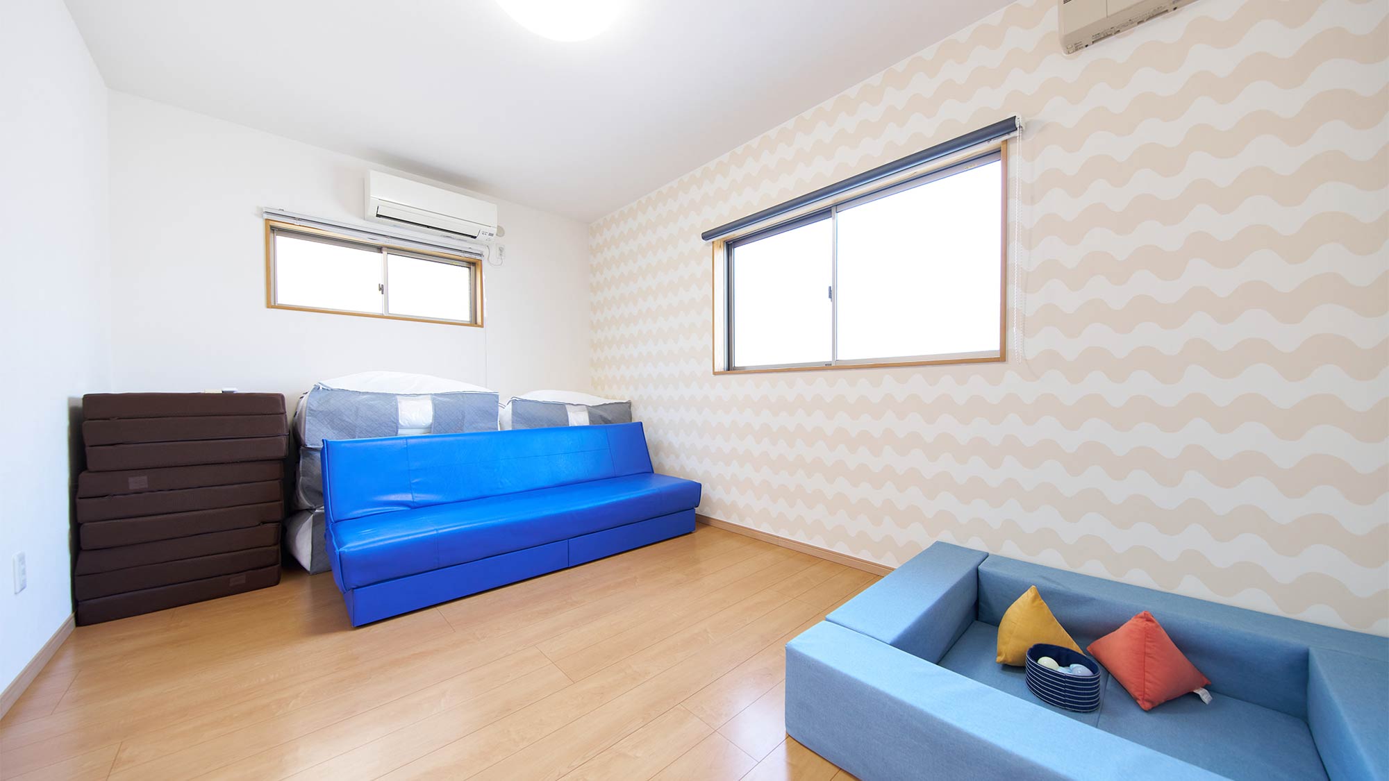 ・【お部屋】キッズスペースを設置しております。楽しく安全に遊べる空間です