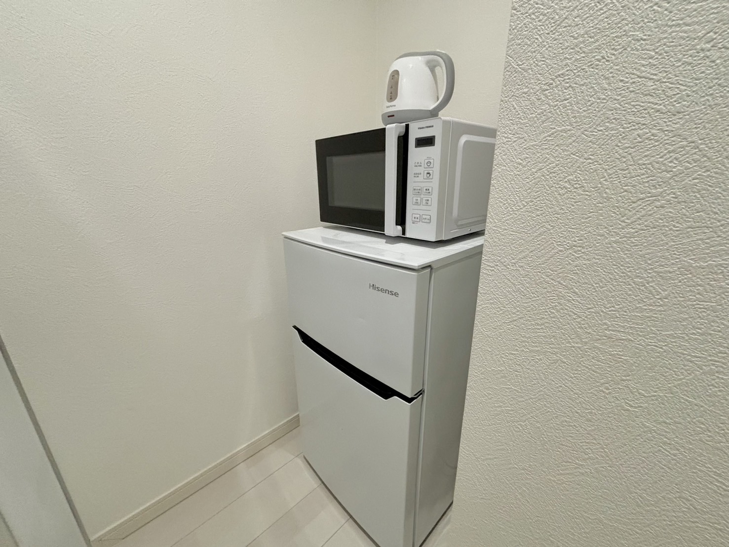 ◆キッチン（冷蔵庫・電子レンジ・電気ケトル）