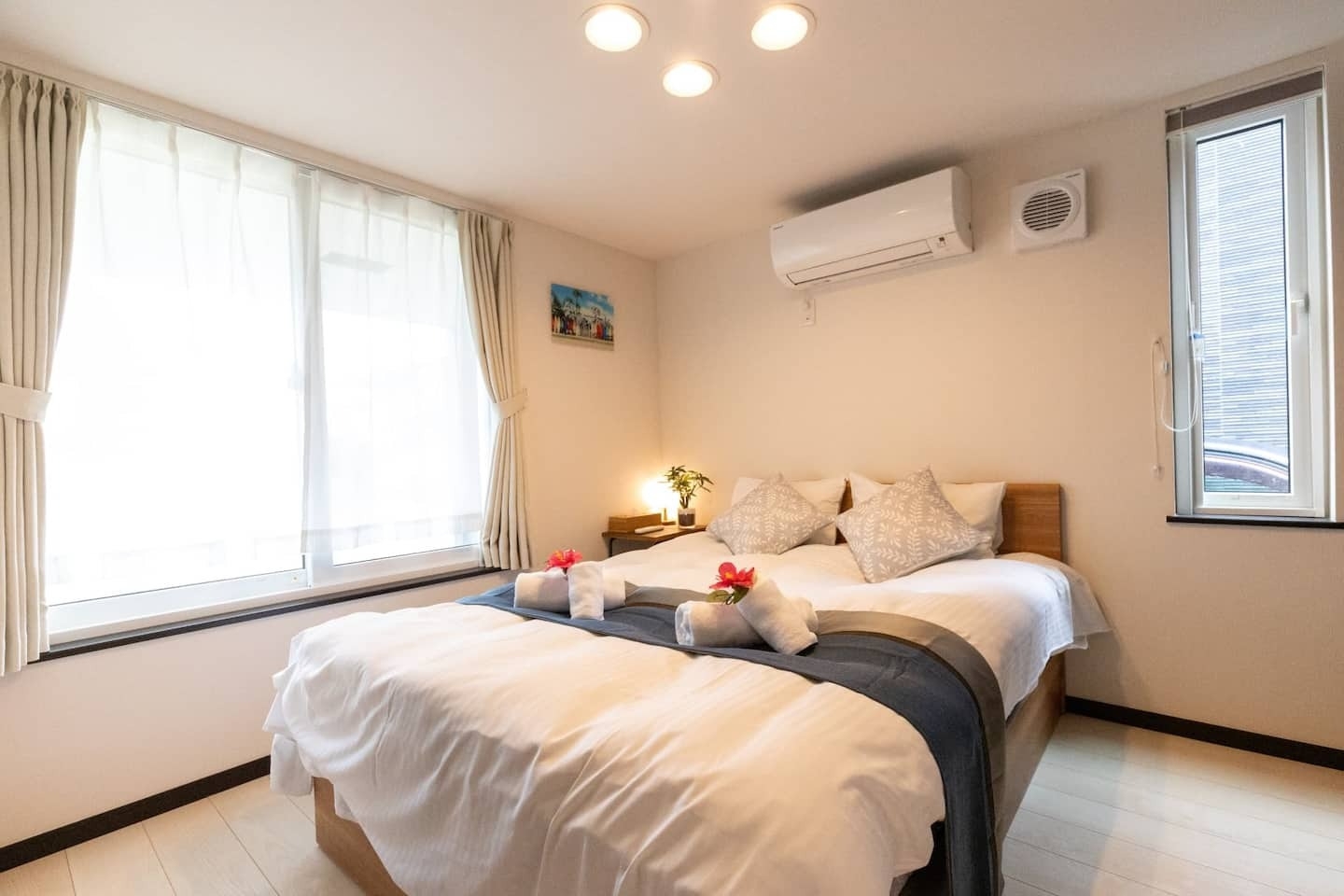 名護市の一軒家貸切！家族旅行や友人同士でゆったり沖縄ステイ！ビーチまで車で8分！観光にも便利な立地！